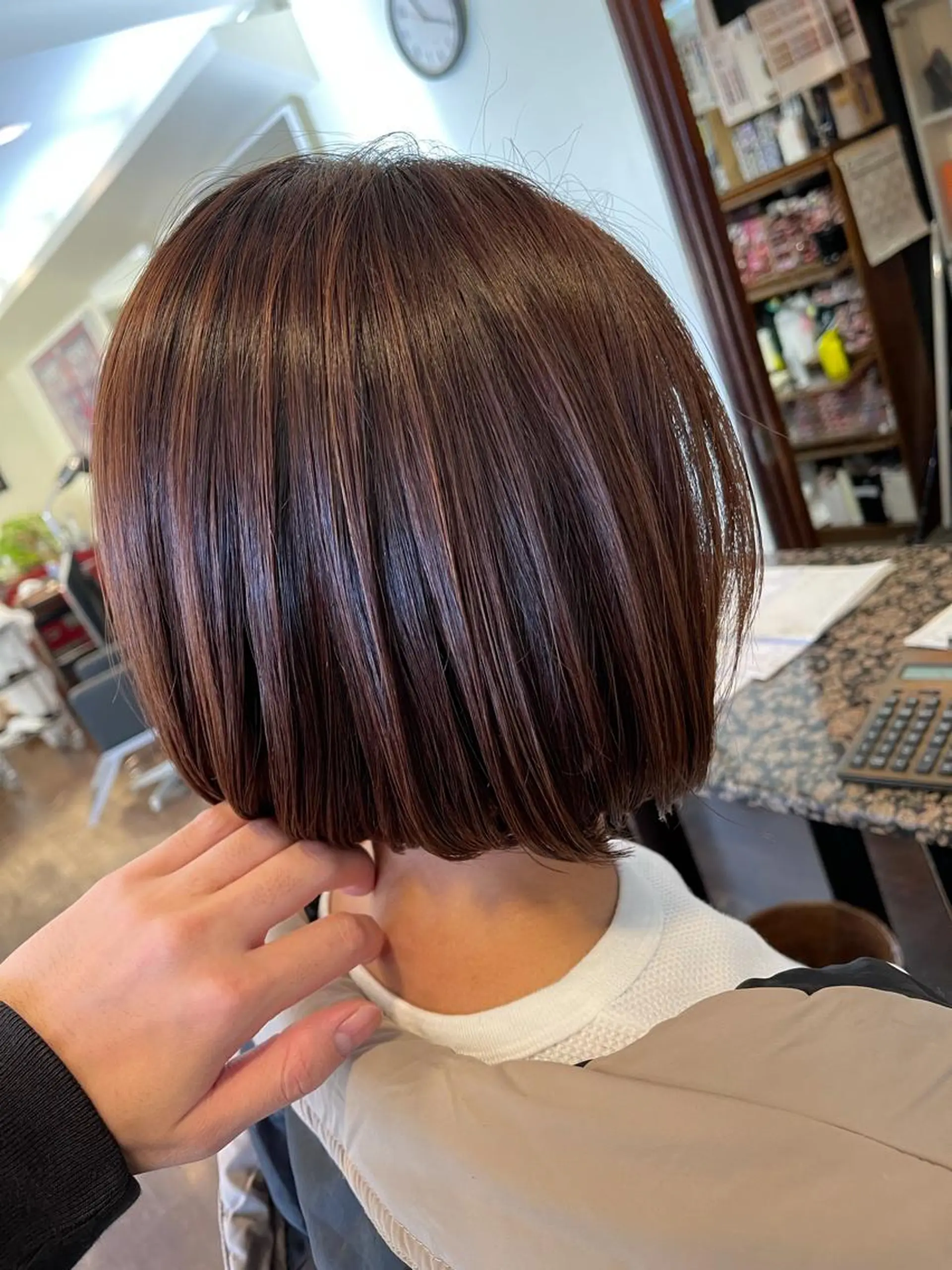 ショート ボブ peakshair所属・北堀江メンズパーマ 特化◎下村悠人のヘアスタイル