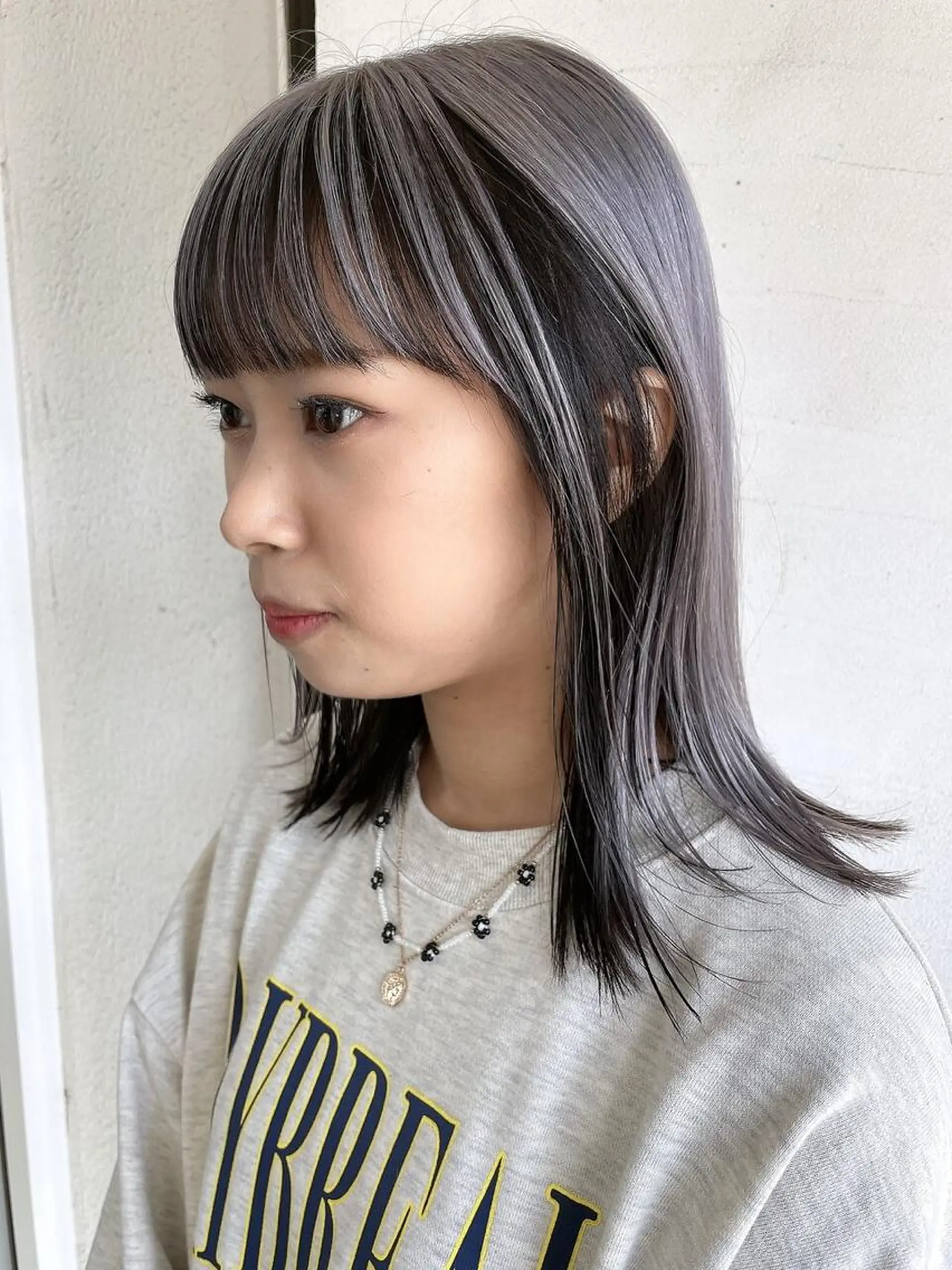 ミディアム ヘアカラー トリートメント Chihiro .のヘアスタイル