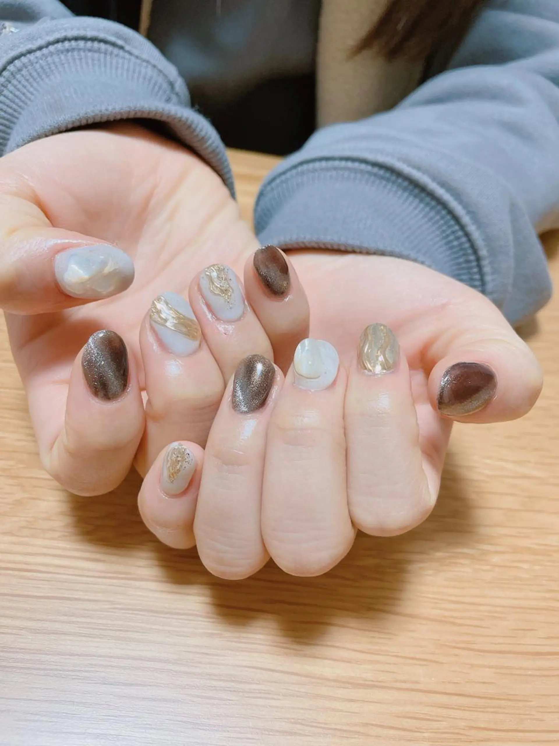 ネイル ハンドネイル nakamoto yuukaのネイルデザイン