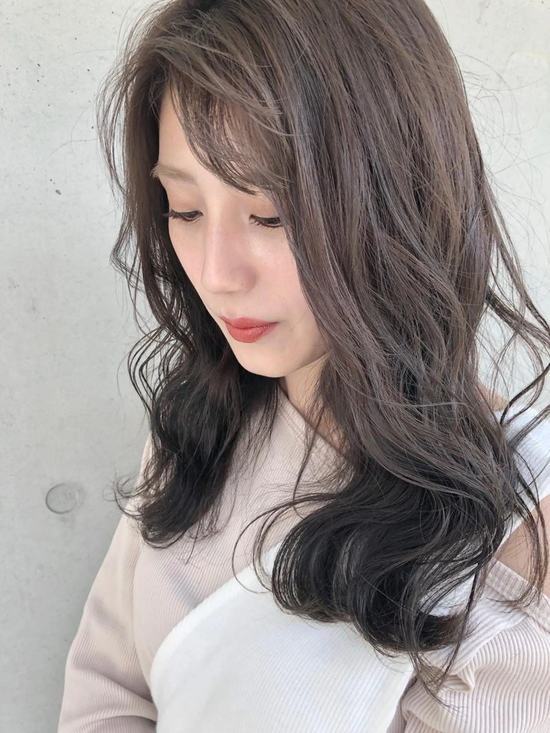 ミディアム カラー JILL by GiseL/天神のヘアスタイル