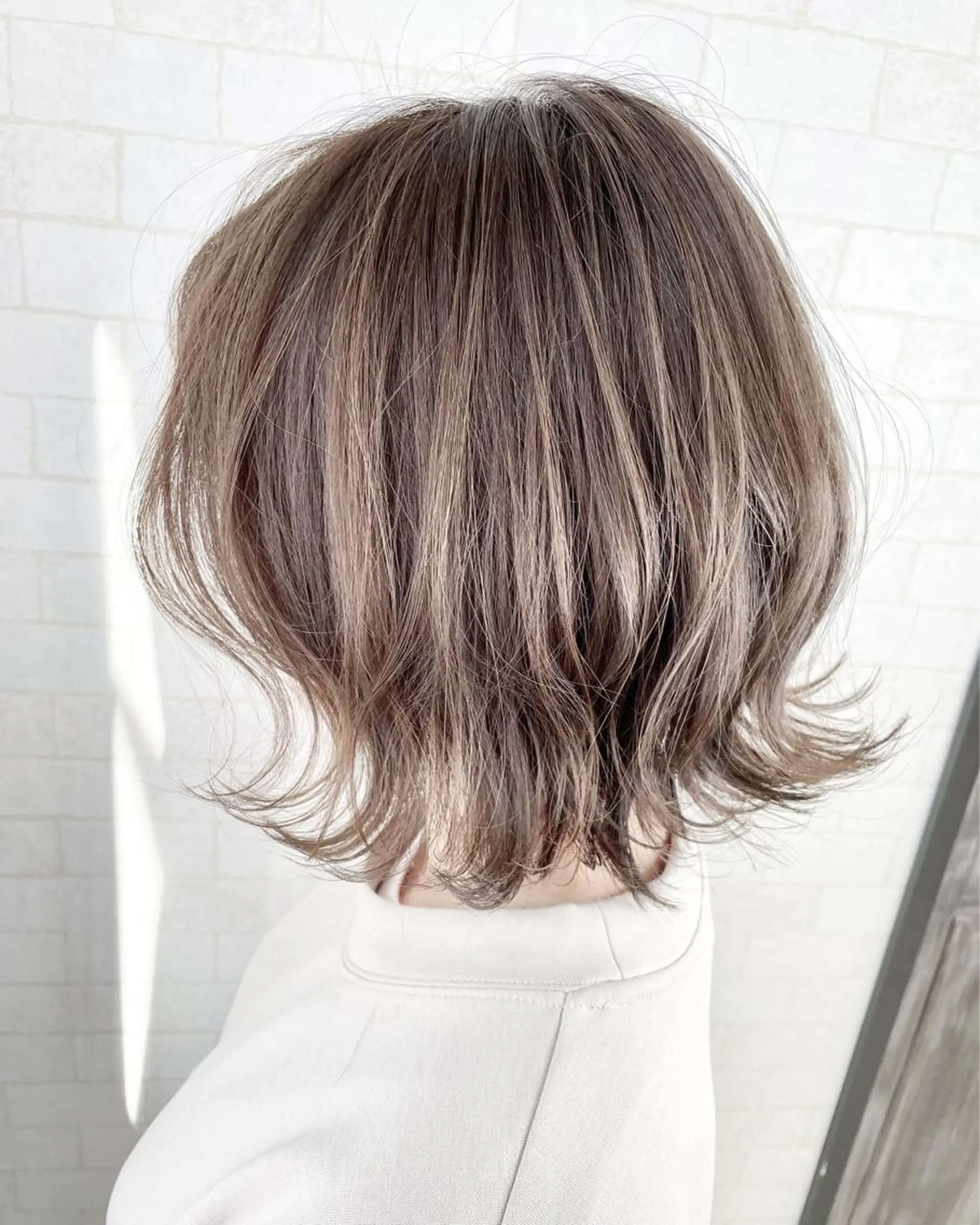 ミディアム カラー 神野 雅樹のヘアスタイル