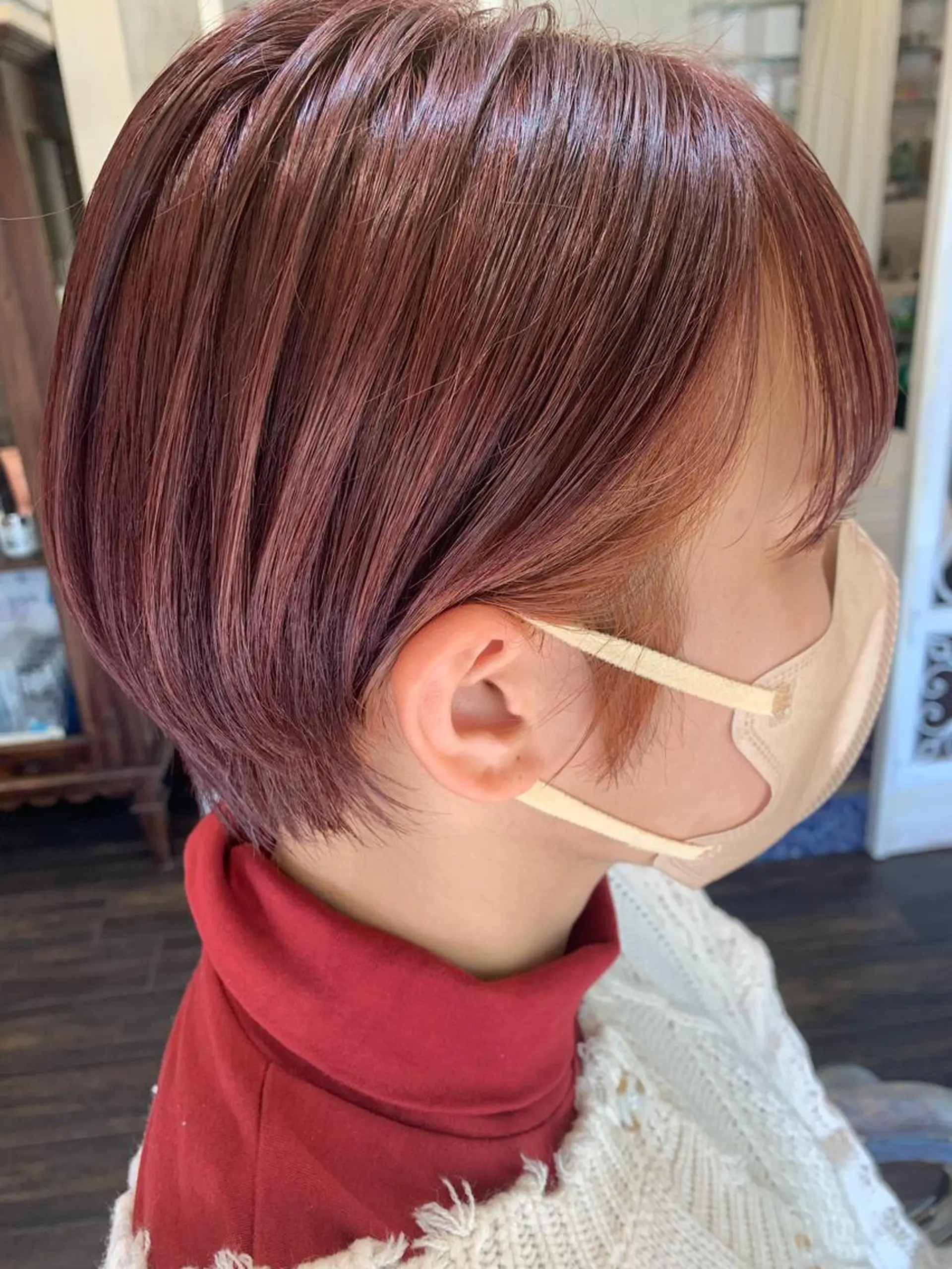 ミディアム カラー ヘアカラー トリートメント ヘアセット DiMPlE  ディンプル所属・🌸スタイリスト 山浦美恵のヘアスタイル