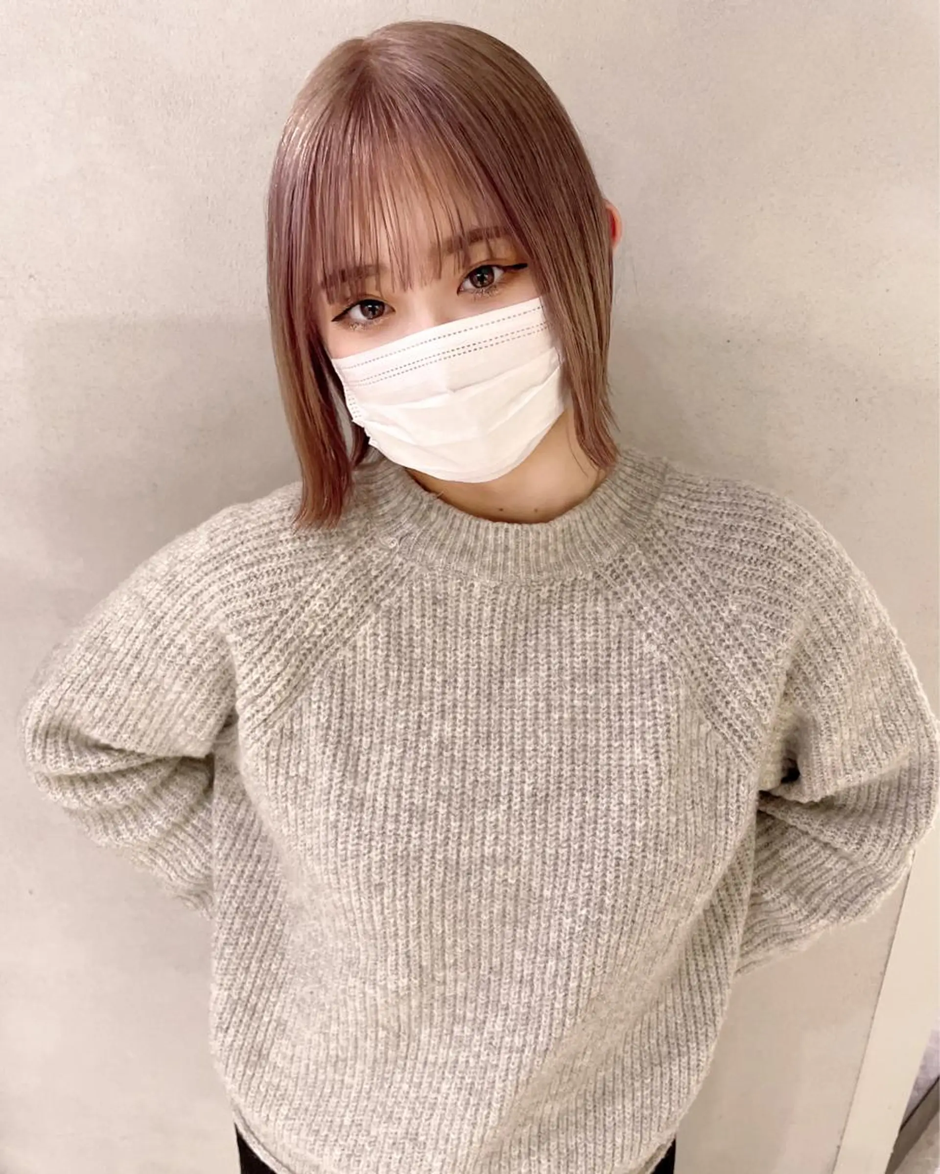 ミディアム カラー ダブルカラー 心斎橋/ブリーチ minamiのヘアスタイル