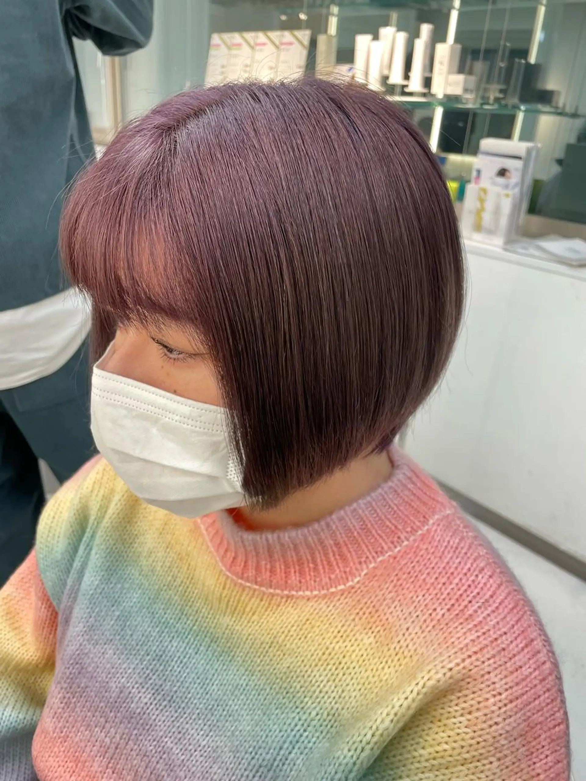 ショート カラー 💈髪質改善メニュー 佐藤 萌💈のヘアスタイル