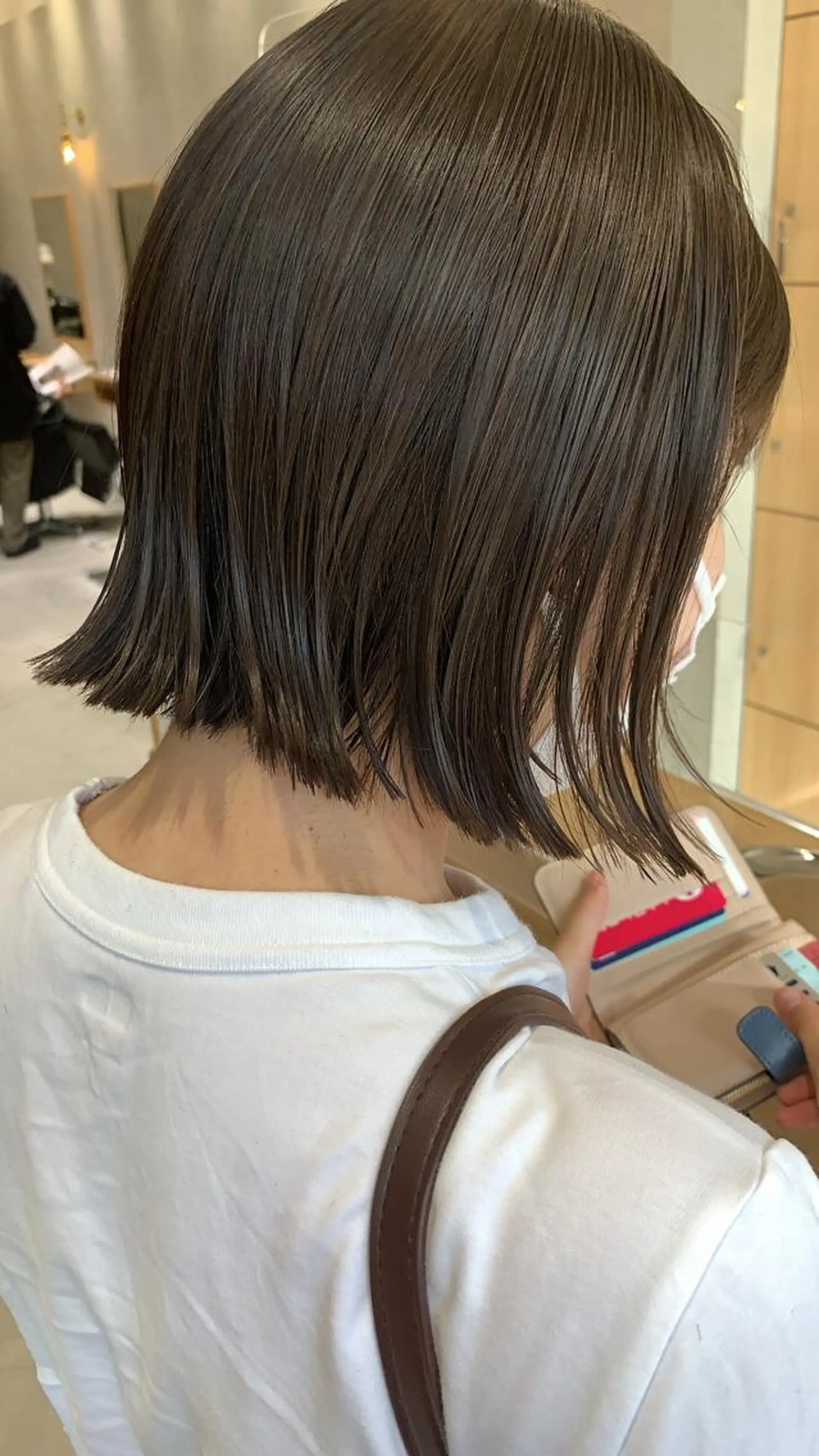 ショート カラー ヘアカラー トリートメント manami (sibell)のヘアスタイル
