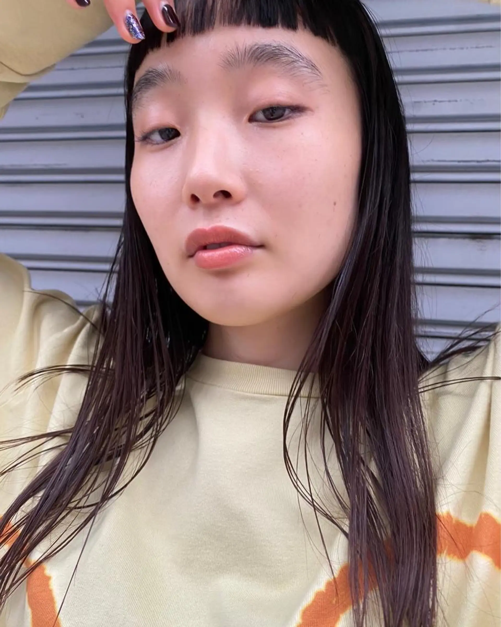 ロング ウツワ所属・田中 南帆のヘアスタイル