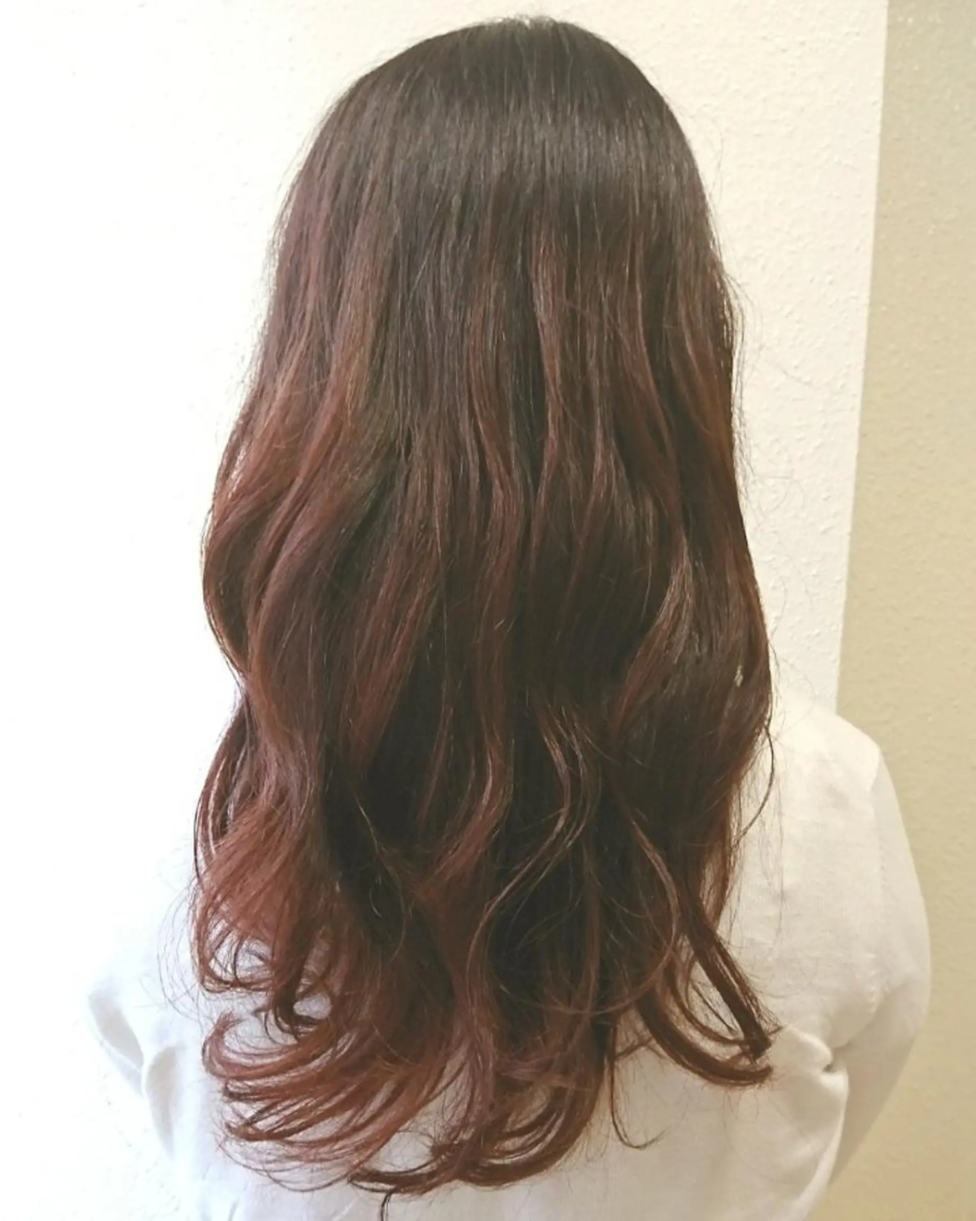 ロング カラー グラデーションカラー ハイライトカラー ピンクカラー ハイライト ＊Cielo＊ 佐藤 幸世のヘアスタイル