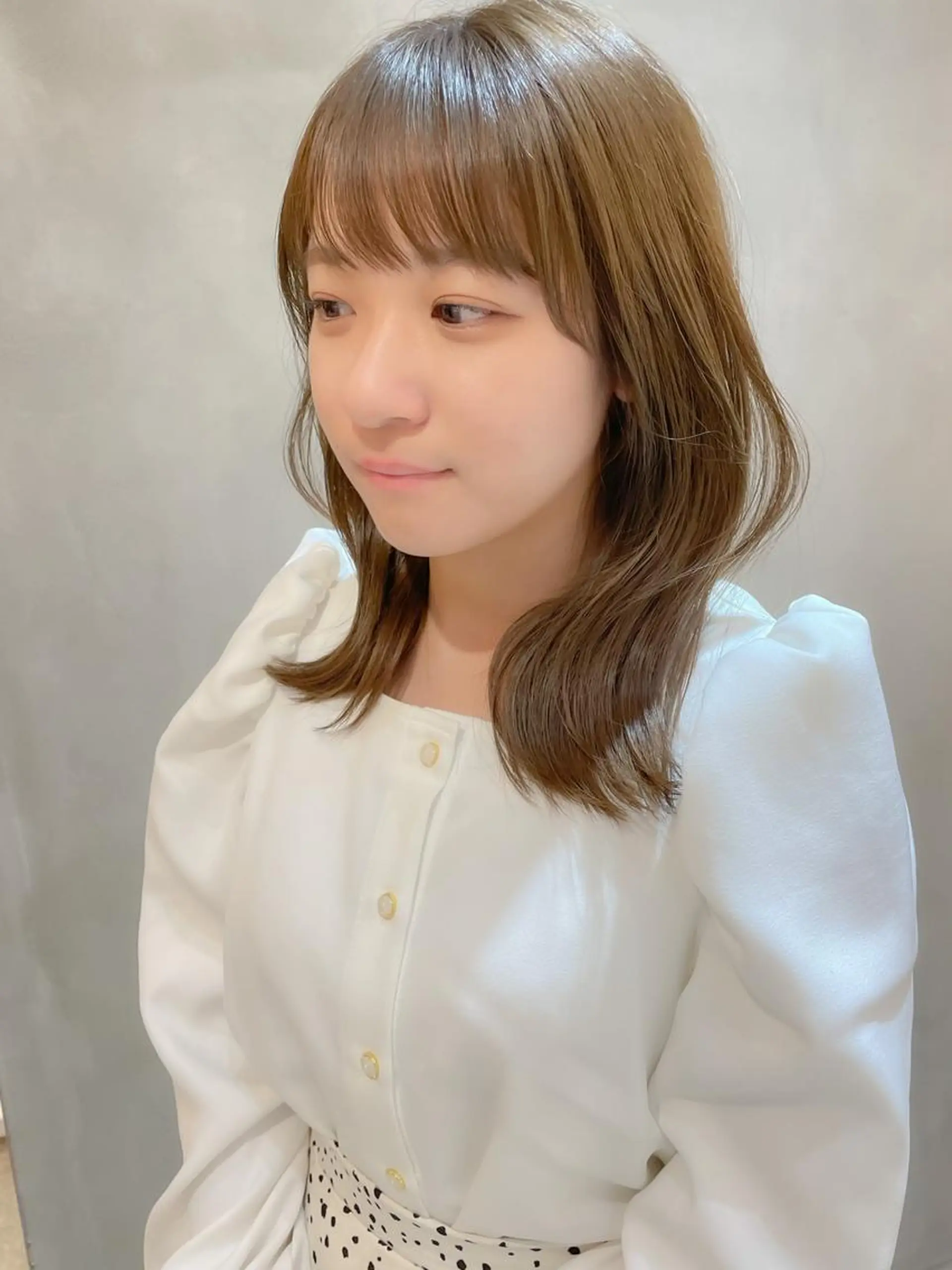 ミディアム カット ヘアカラー トリートメント 🌹ボブ/髪質改善 韓国ヘア🌹澤口龍成のヘアスタイル