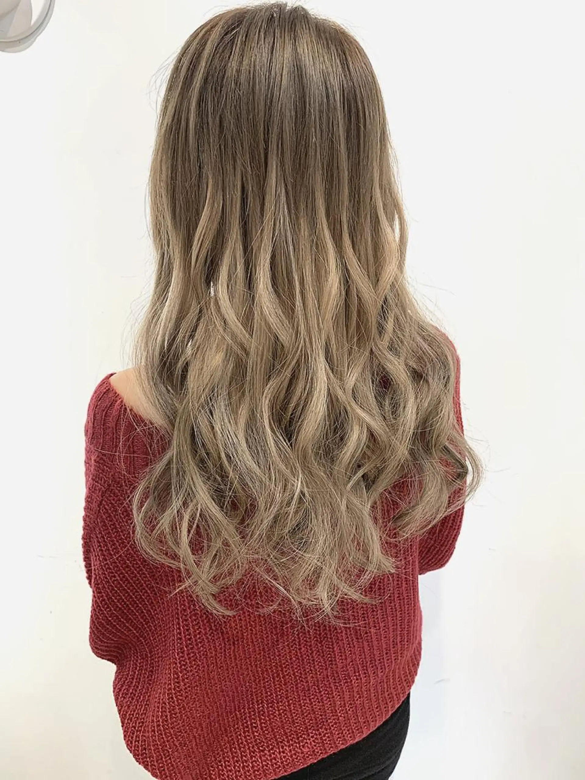 ロング カラー プルエクステ グラデーションカラー ハイトーンカラー エクステ カット ヘアカラー エクステ grow【グロウ】恵比寿所属・奥野 貴史  代表のヘアスタイル
