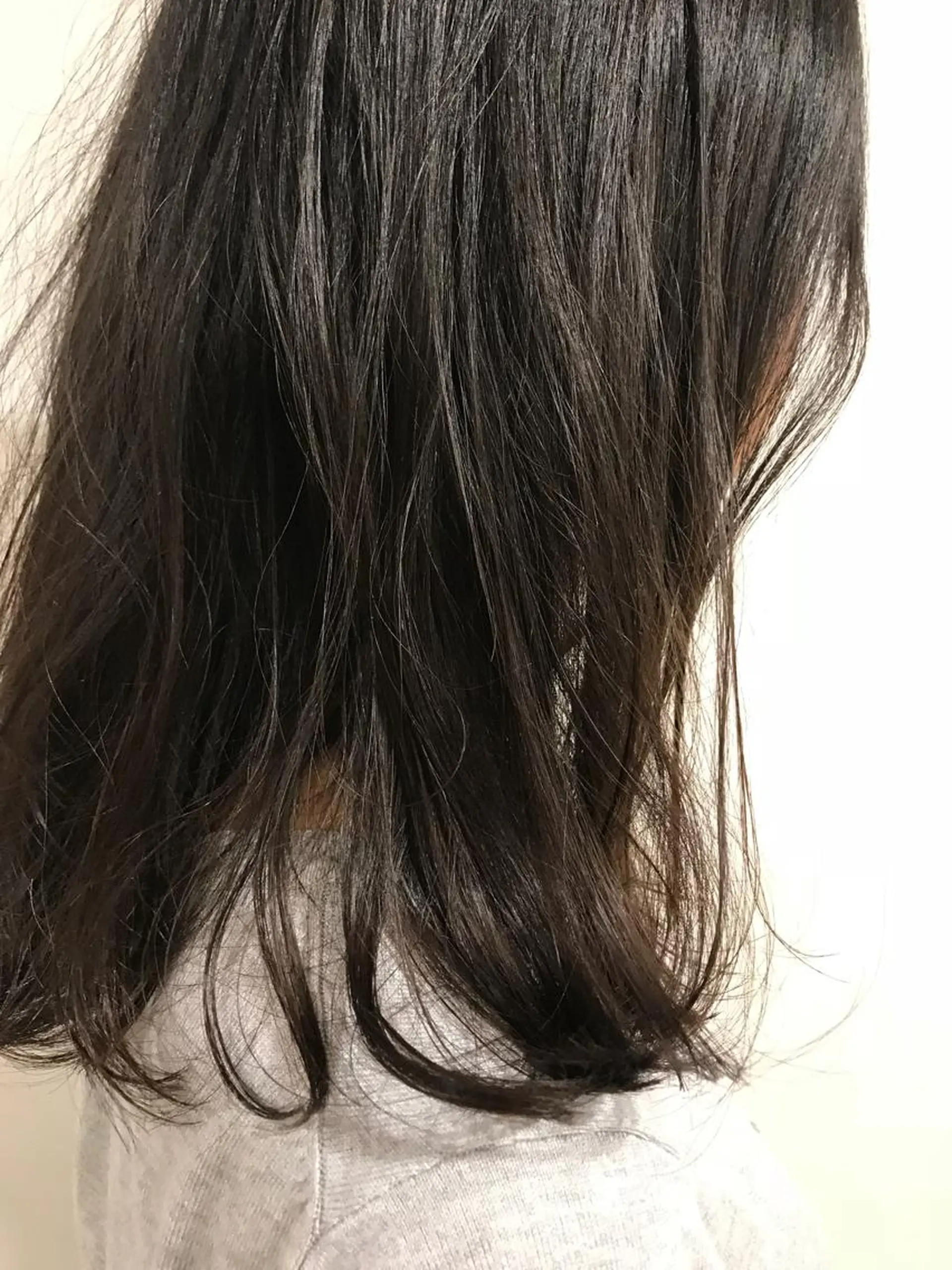 セミロング 暖色カラー🍊 ボブ🌿顔周りcutのヘアスタイル