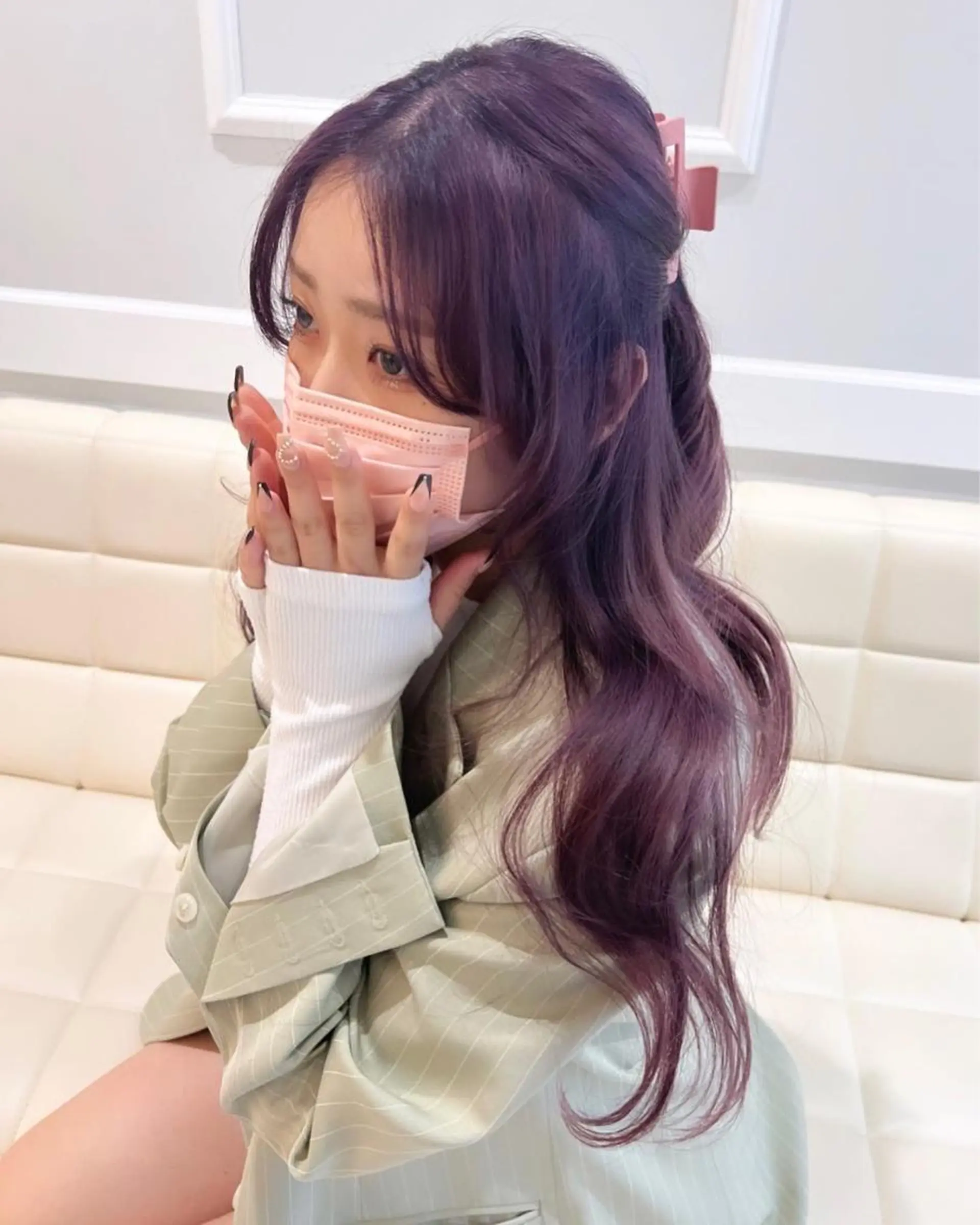 ロング カラー ヘアカラー トリートメント メンズ/メンズカラー 🍏すがのみき🍏のヘアスタイル