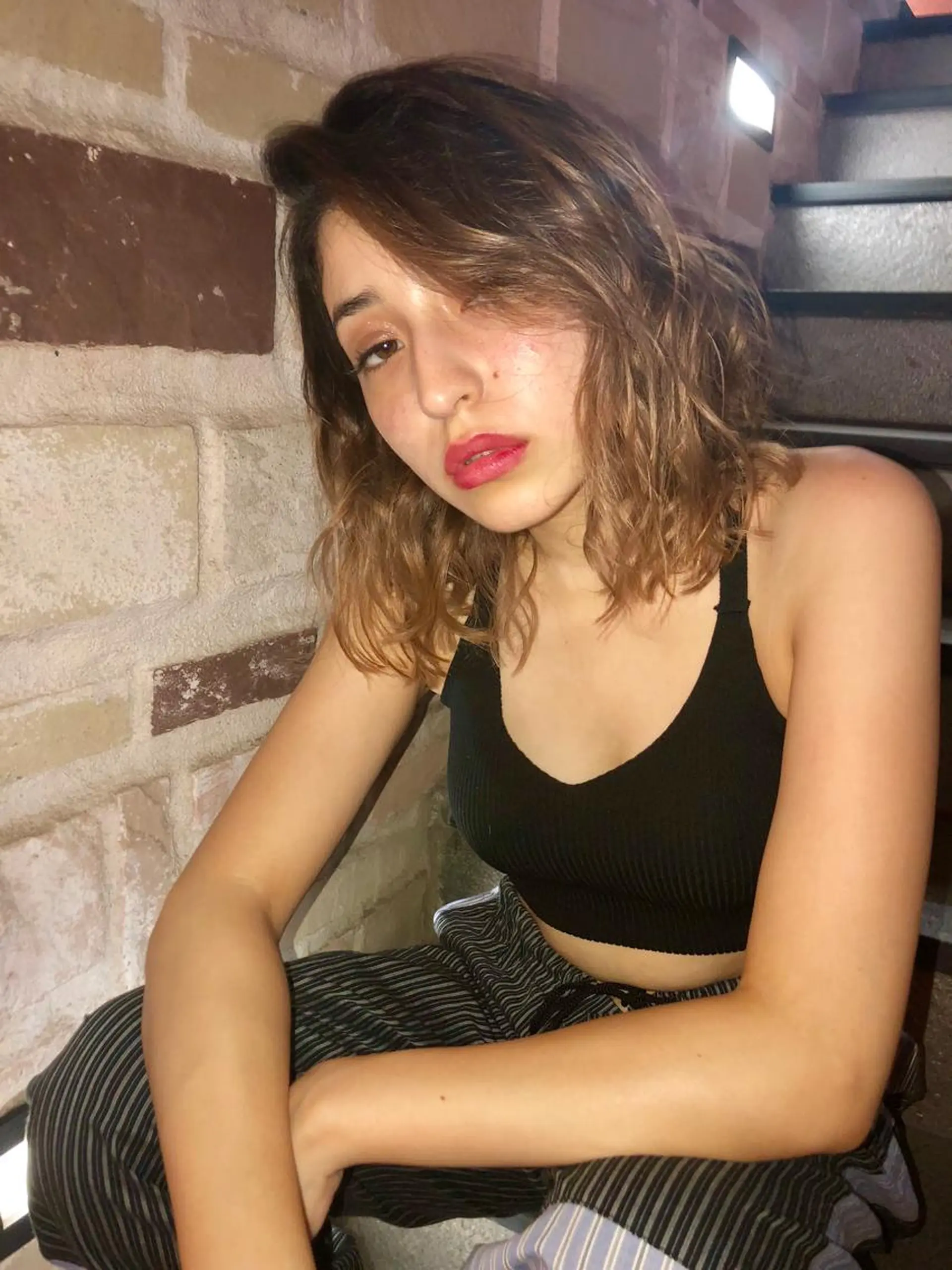 ロング salowin 原宿 aroa所属・韓国／ハッシュカット ／透明感カラー／金野のヘアスタイル