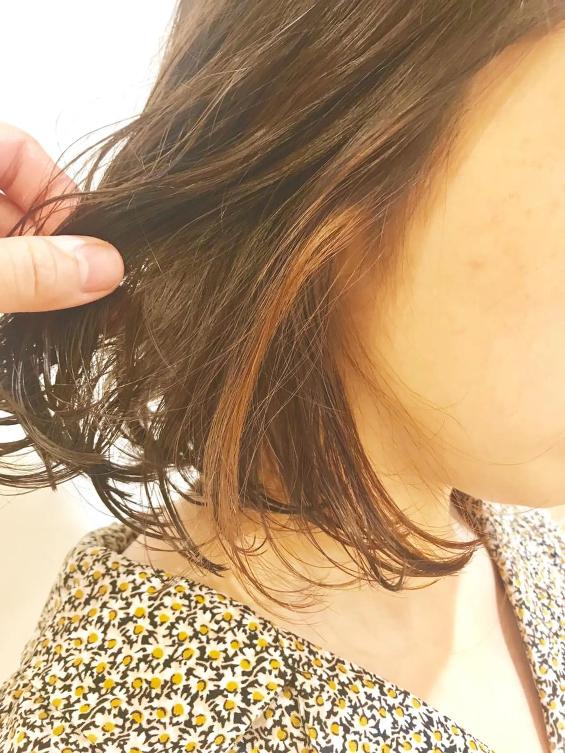 ショート カラー ブリーチ イヤリングカラー インナーカラー Neolive Cava 相模大野店所属・sola: neoliveのヘアスタイル