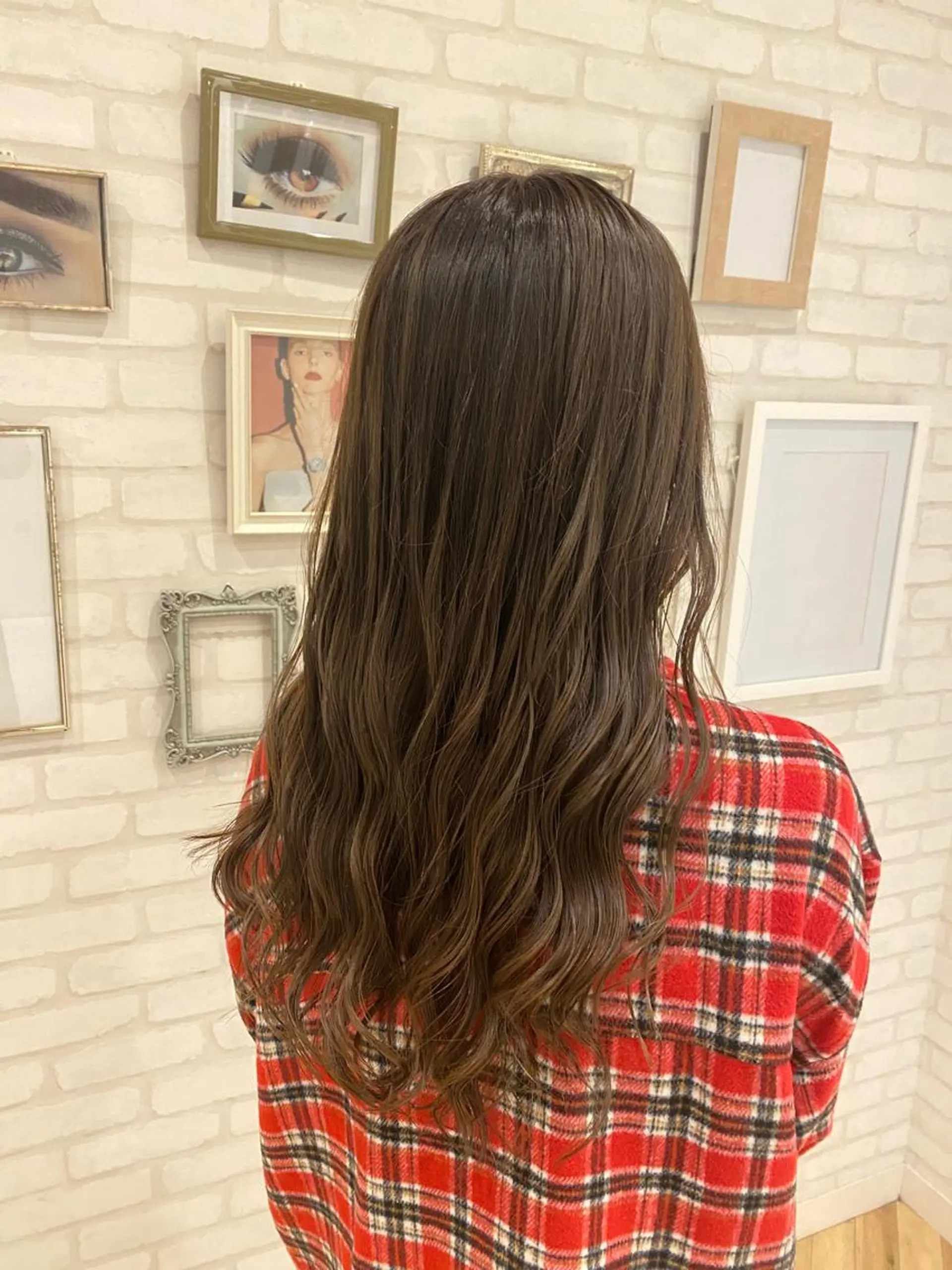 ロング 尾崎 優也のヘアスタイル