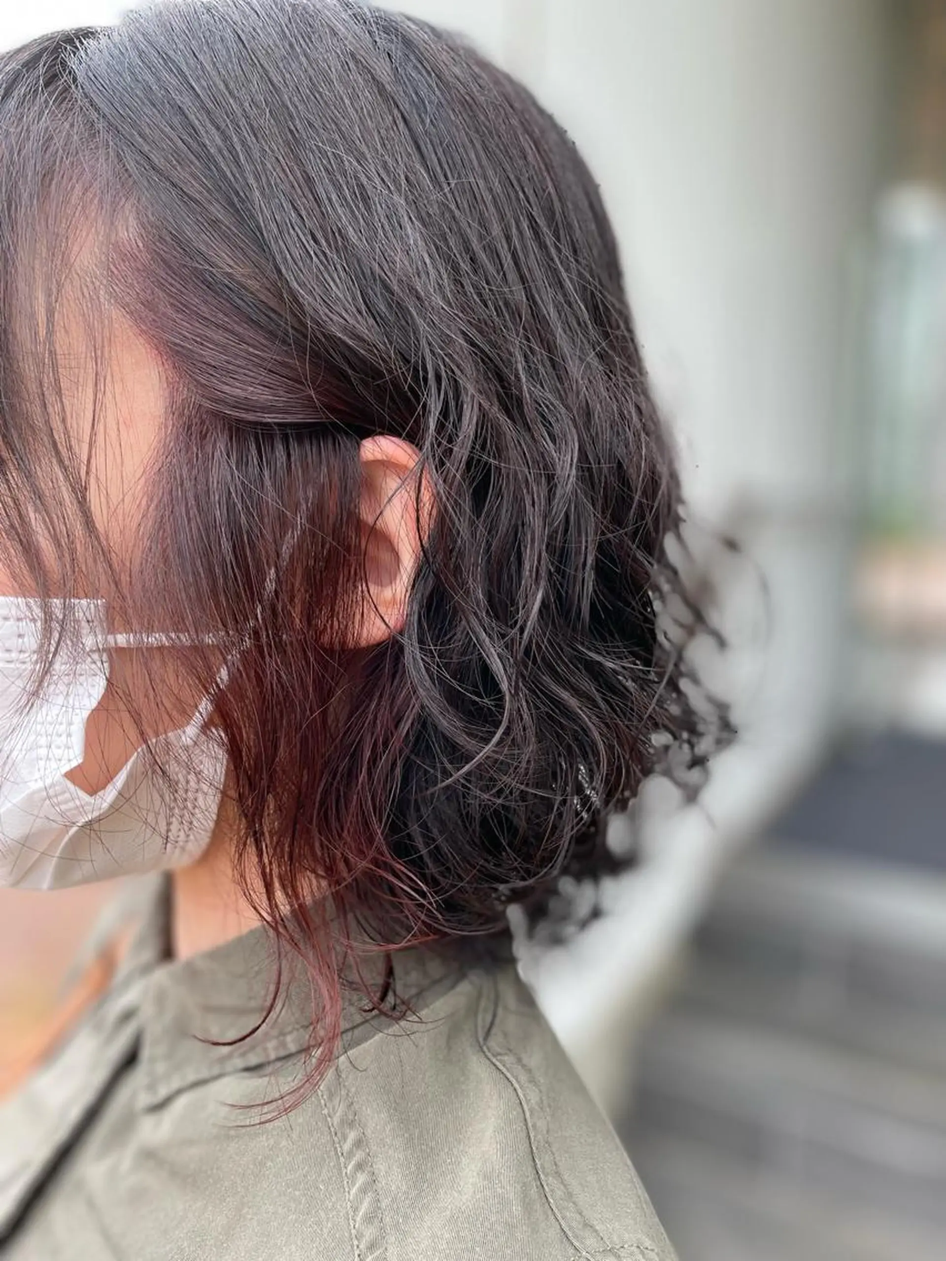 ミディアム カラー ブラウンカラー ダークブラウン レッドカラー AGU hair vigor 三条店所属・AGU 三条店 林　雄のヘアスタイル
