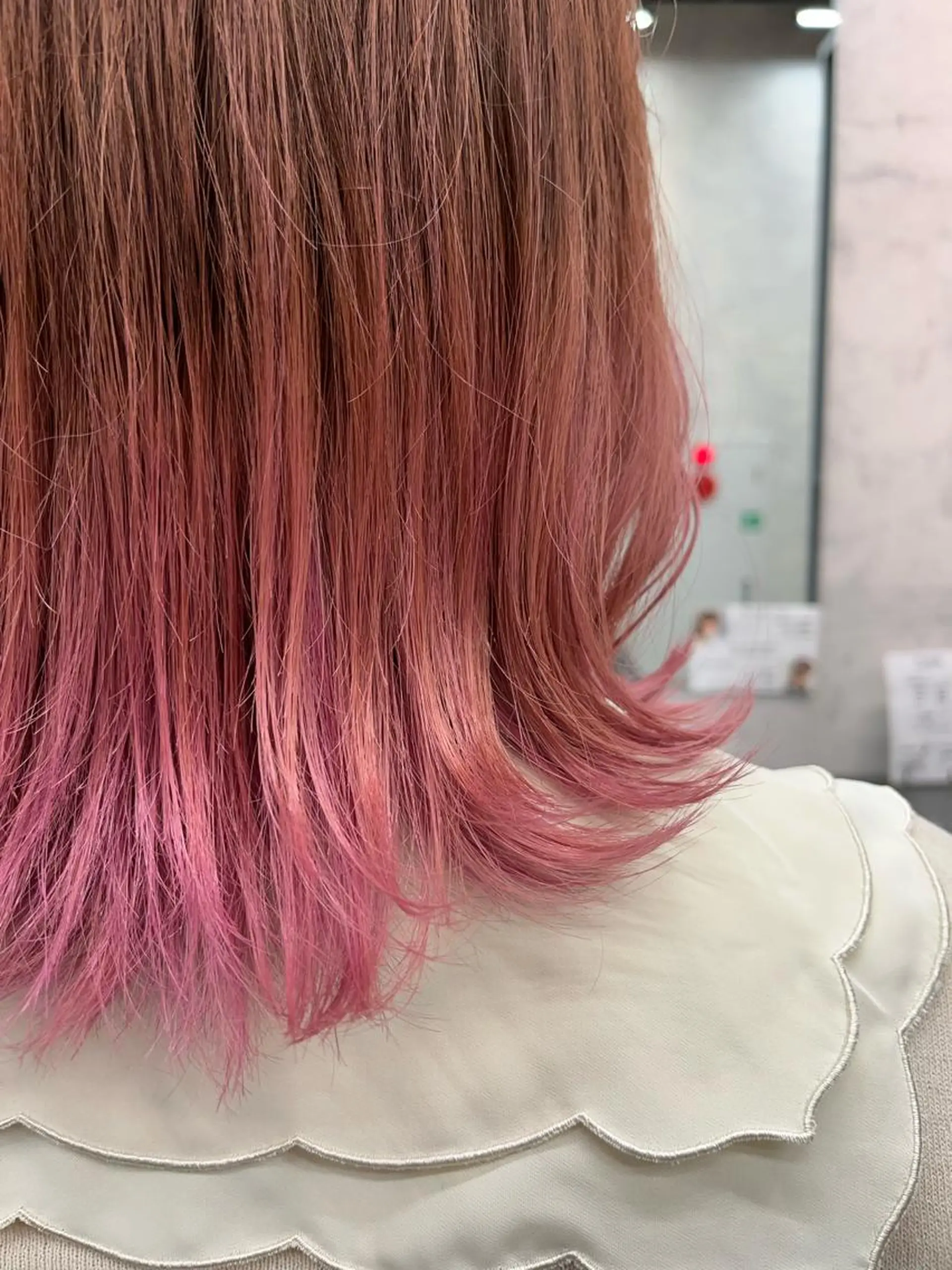 ミディアム カラー ヘアアレンジ 口コミ高評価👍✨ フチタミサオ🦋のヘアスタイル