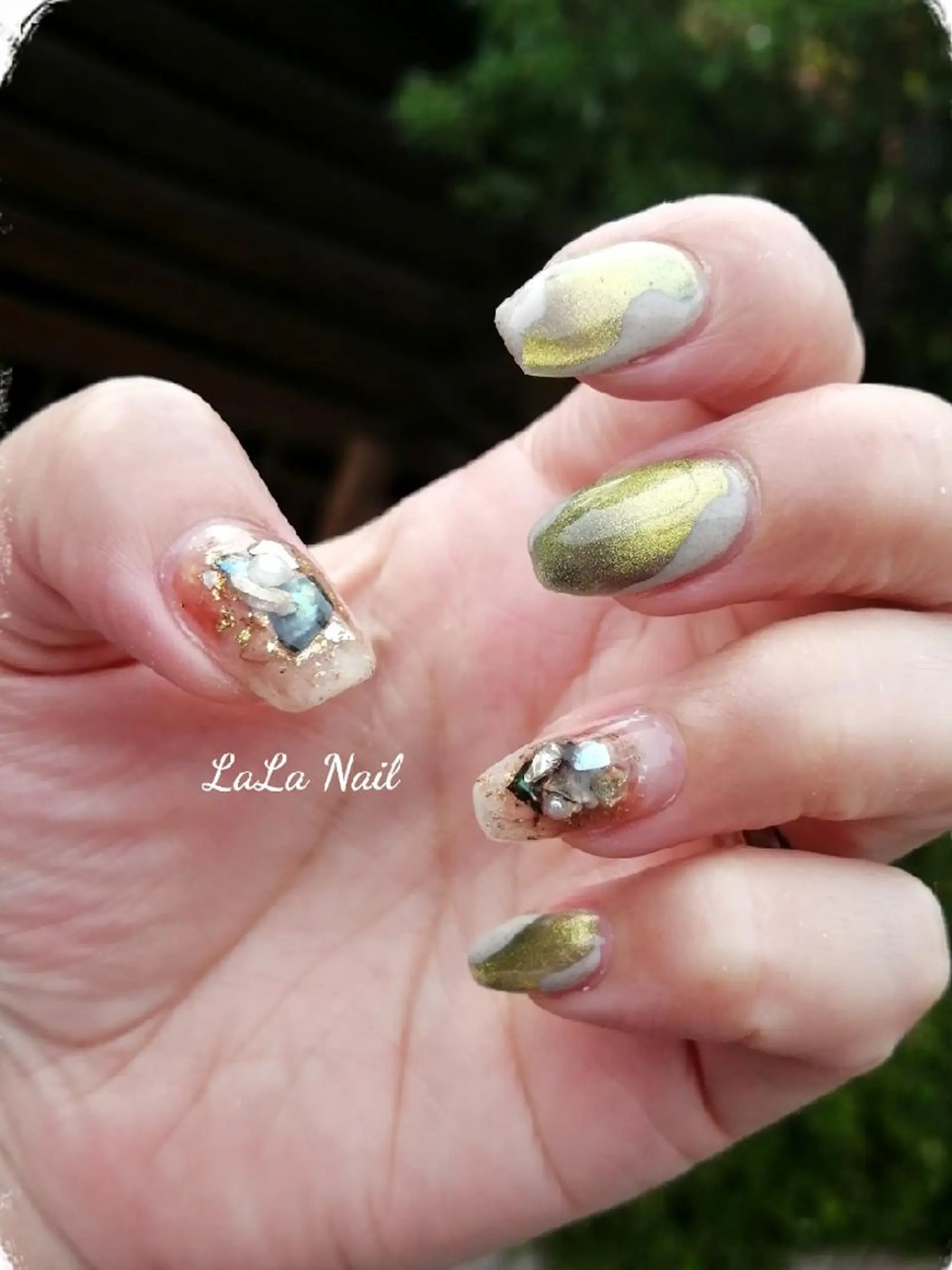 ネイル ジェルネイル マグネットネイル LaLa Nail所属・LaLa Nailのネイルデザイン