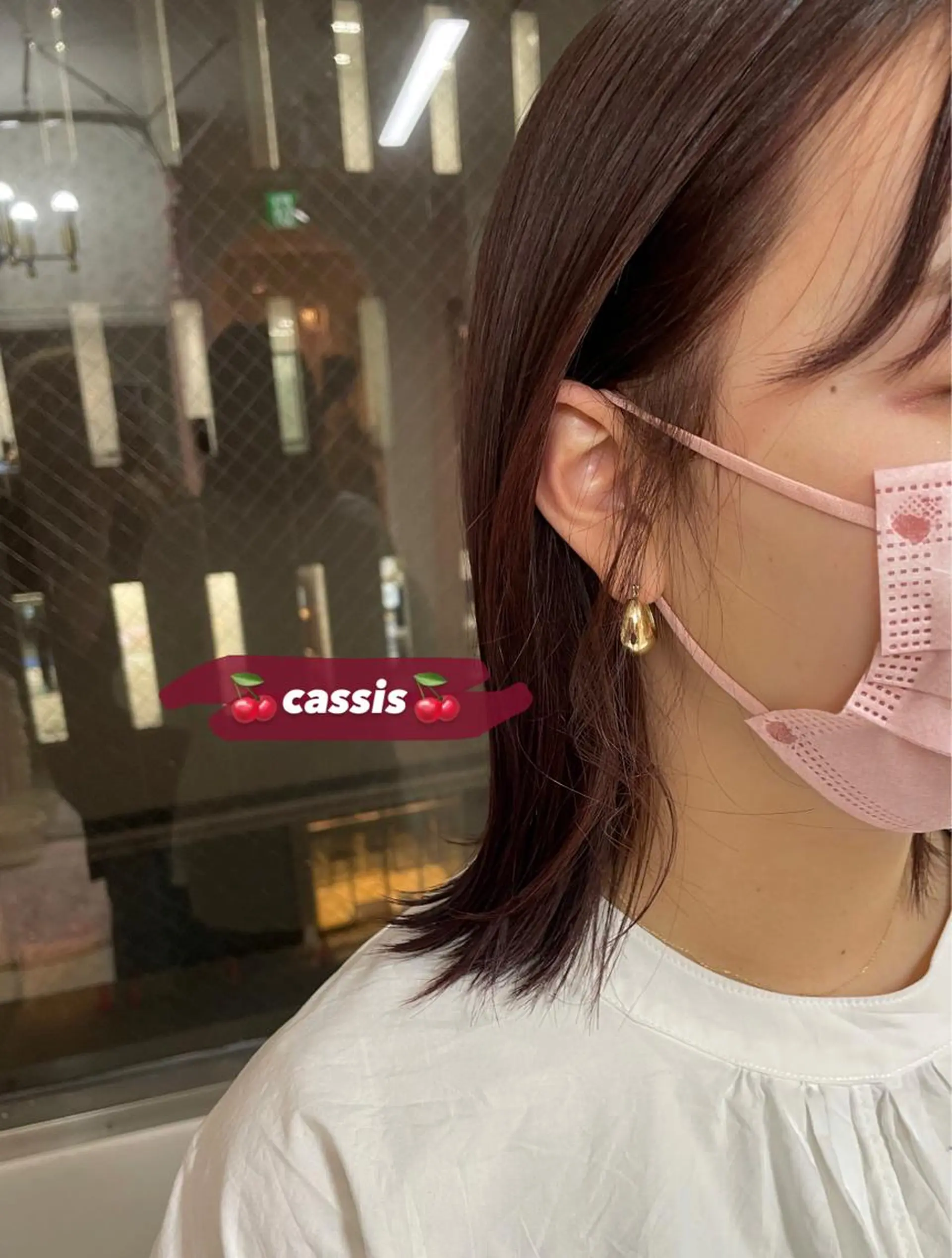 ミディアム カラー メンズ カシス 【韓国風眉毛】 サキ🎀の眉毛・アイブロウイメージ