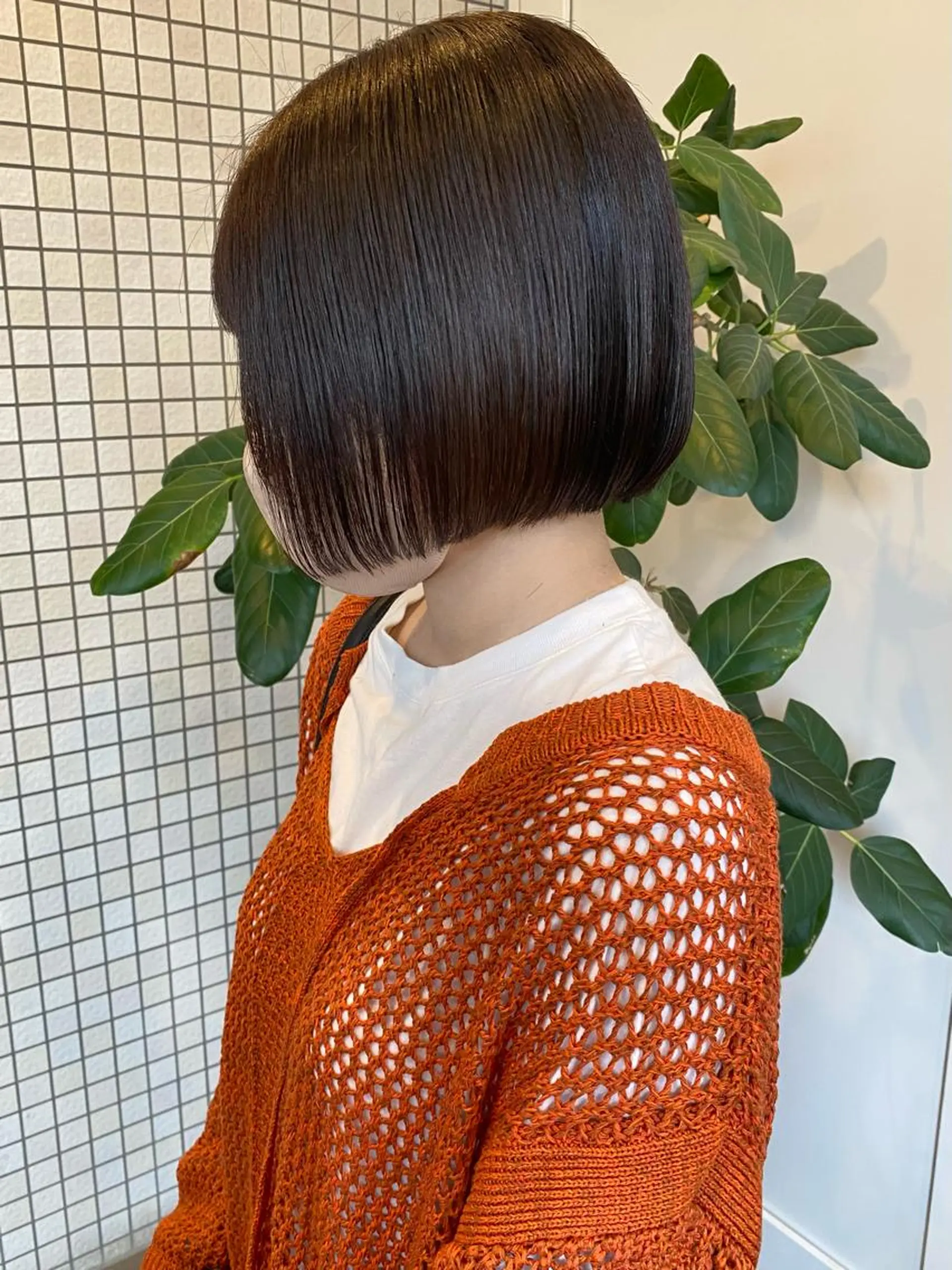 ショート カラー ヘアアレンジ ボブ ヘアカラー トリートメント 🎀暖色カラー🎀 おかだみほのヘアスタイル