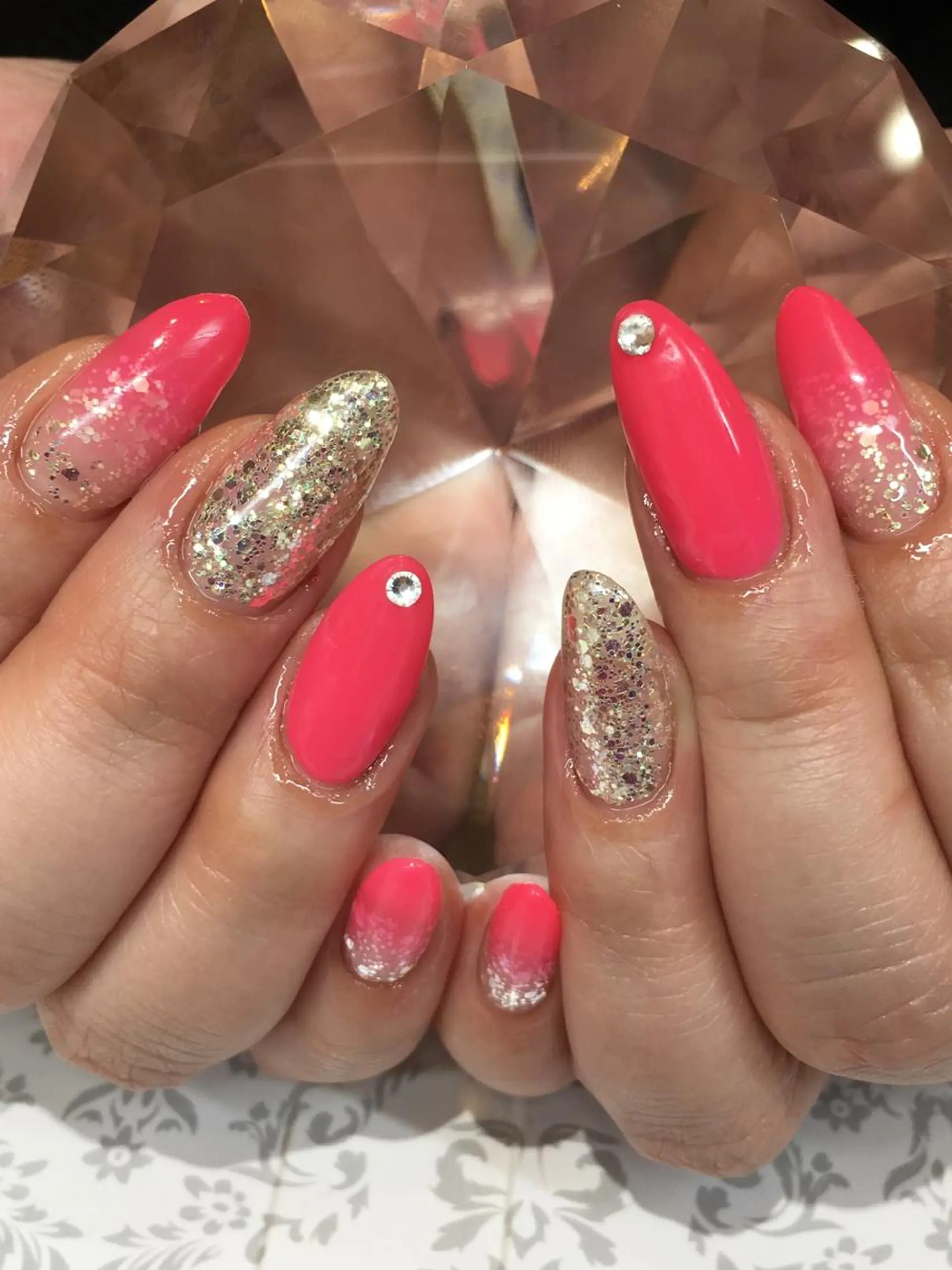 ネイル ハンドネイル glow_ nailのネイルデザイン