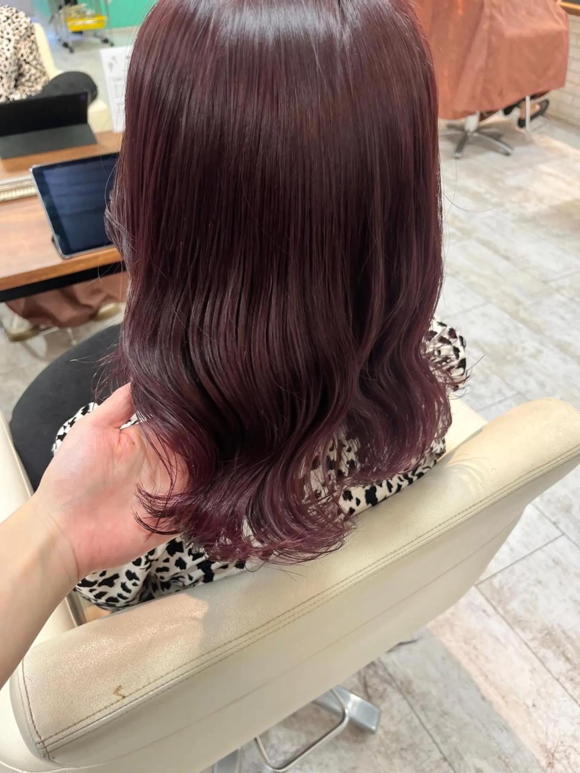 セミロング カラー ヘアアレンジ 🌿菊池 瑠奈〰️のヘアスタイル