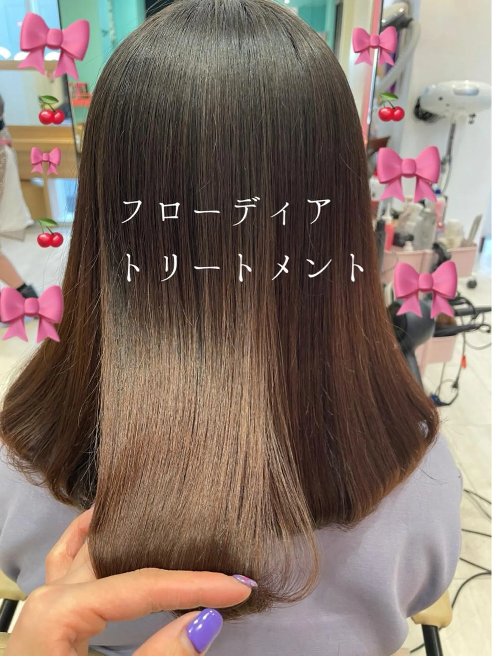 ミディアム カラー ダブルカラー グラデーションカラー ハイライトカラー インナーカラー ハイライト EMANON新宿東口所属・新宿駅近♡ ♡個室♡三都季🌜のヘアスタイル