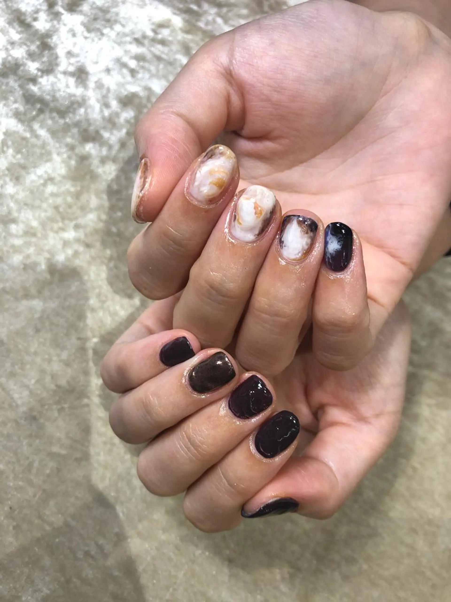 ネイル ハンドネイル L'ecrin所属・L'ecrin 田中のネイルデザイン