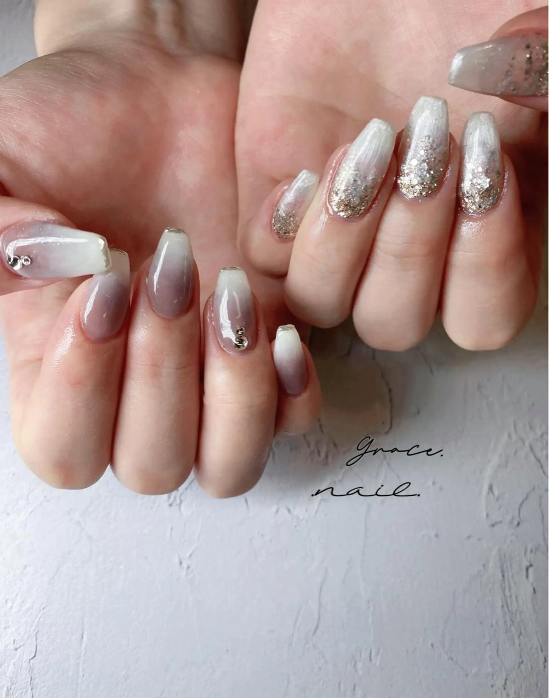 ネイル ハンドネイル ☆*｡Grace Nail｡*☆のネイルデザイン