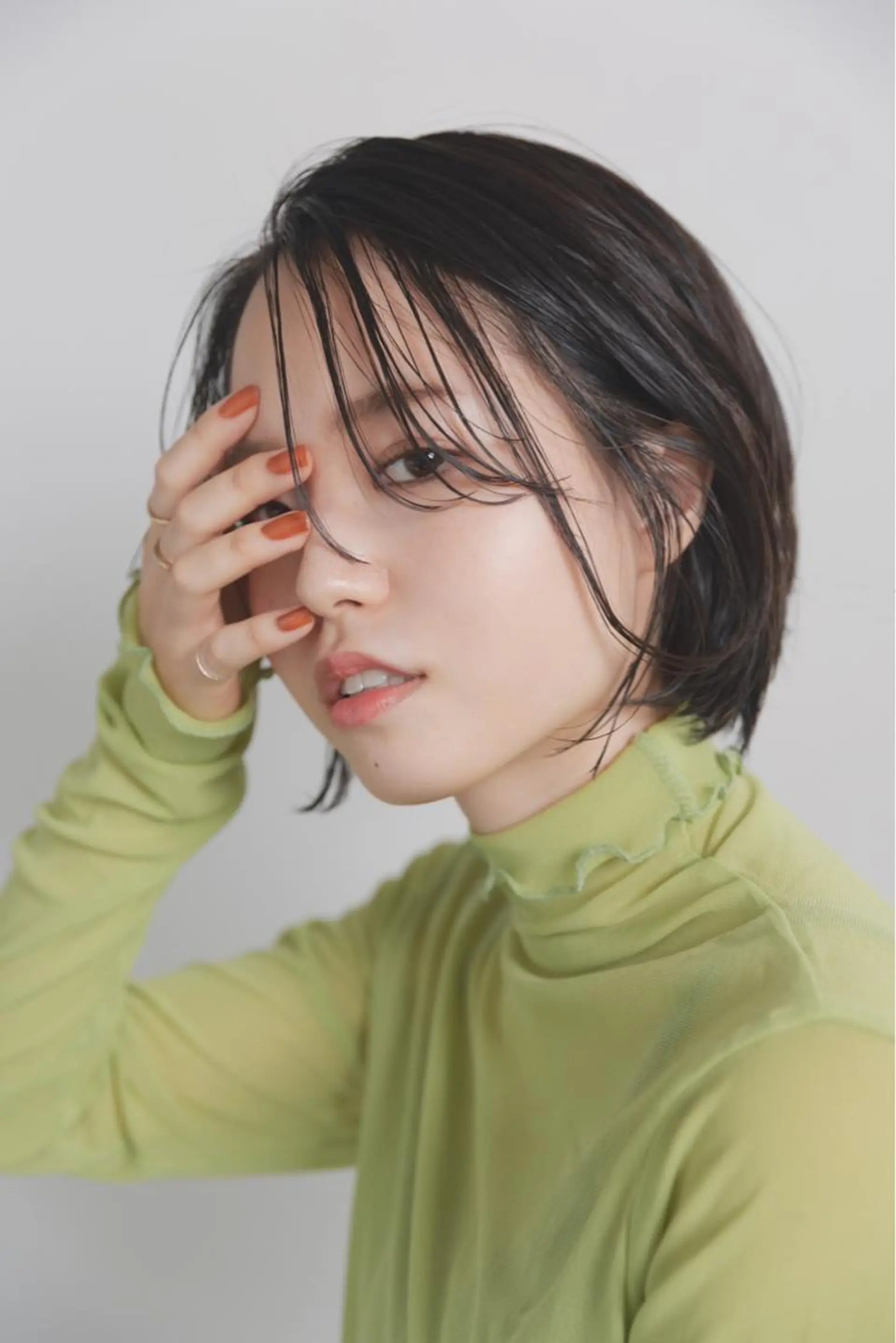 ショート カラー ツジガキ ユウスケのヘアスタイル
