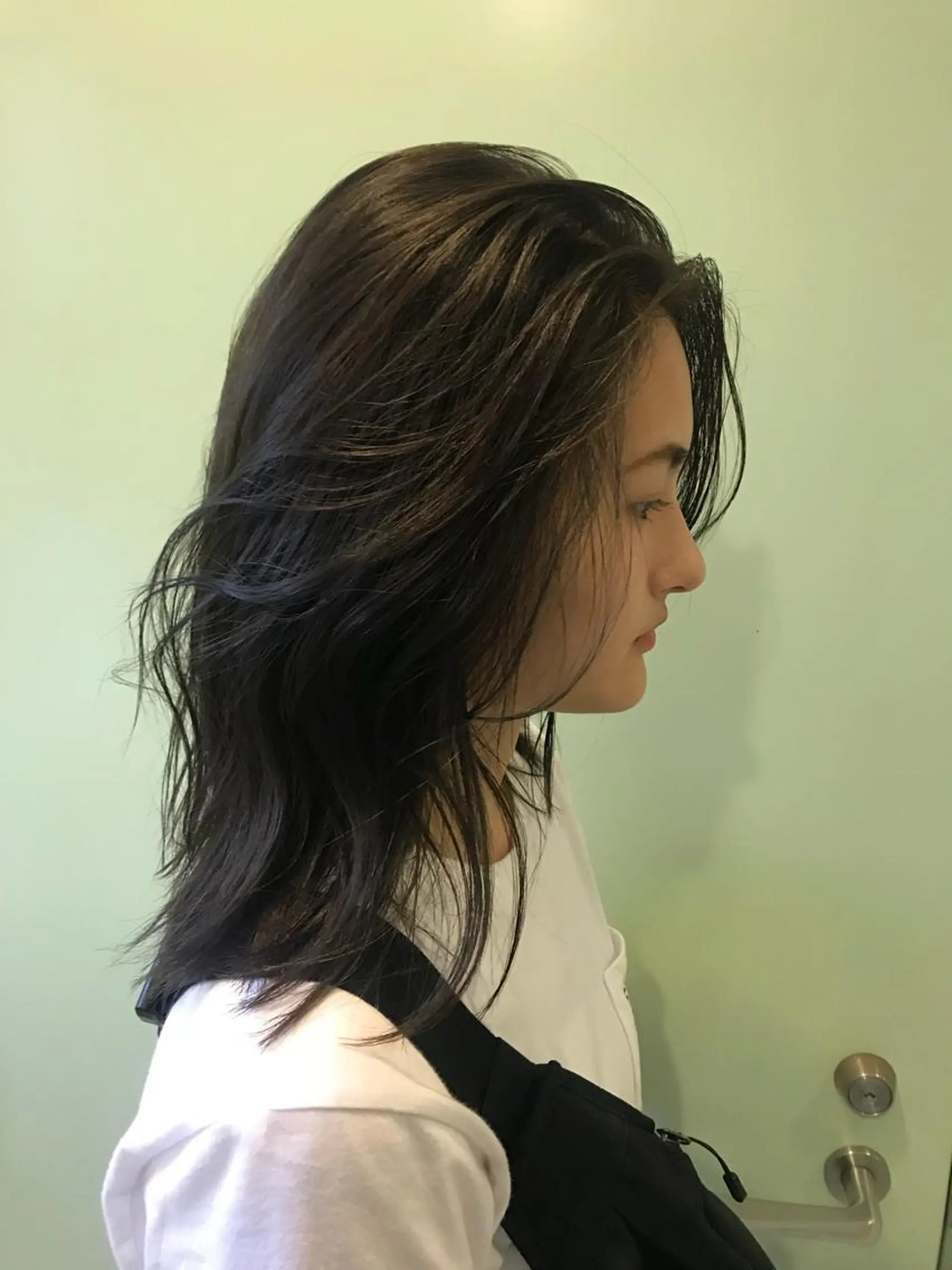 セミロング GO TODAY SHAIRE SALON所属・miu （ミユ）のヘアスタイル