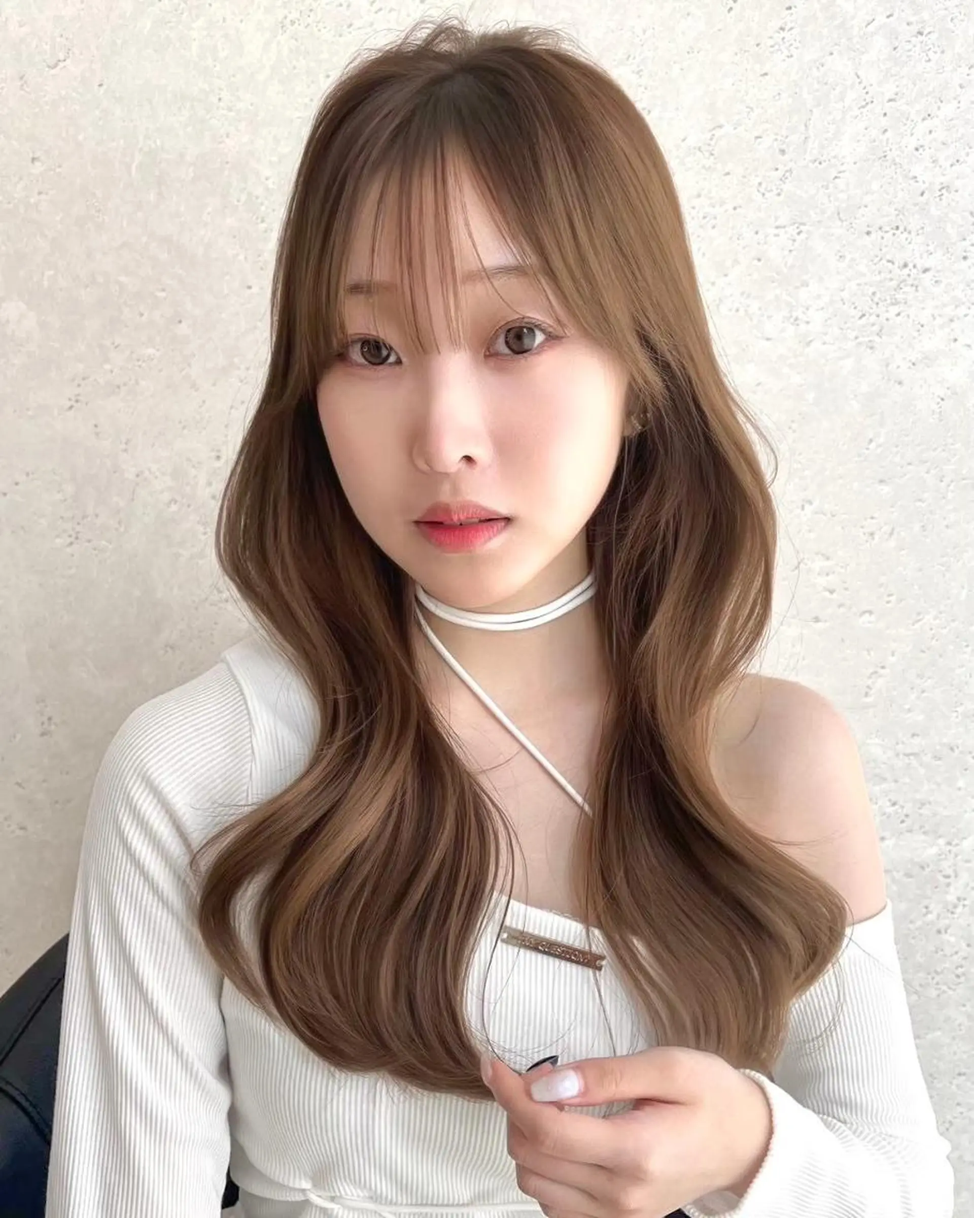 ロング カラー 🌿赤み消しカラー 🌿THEATERのヘアスタイル
