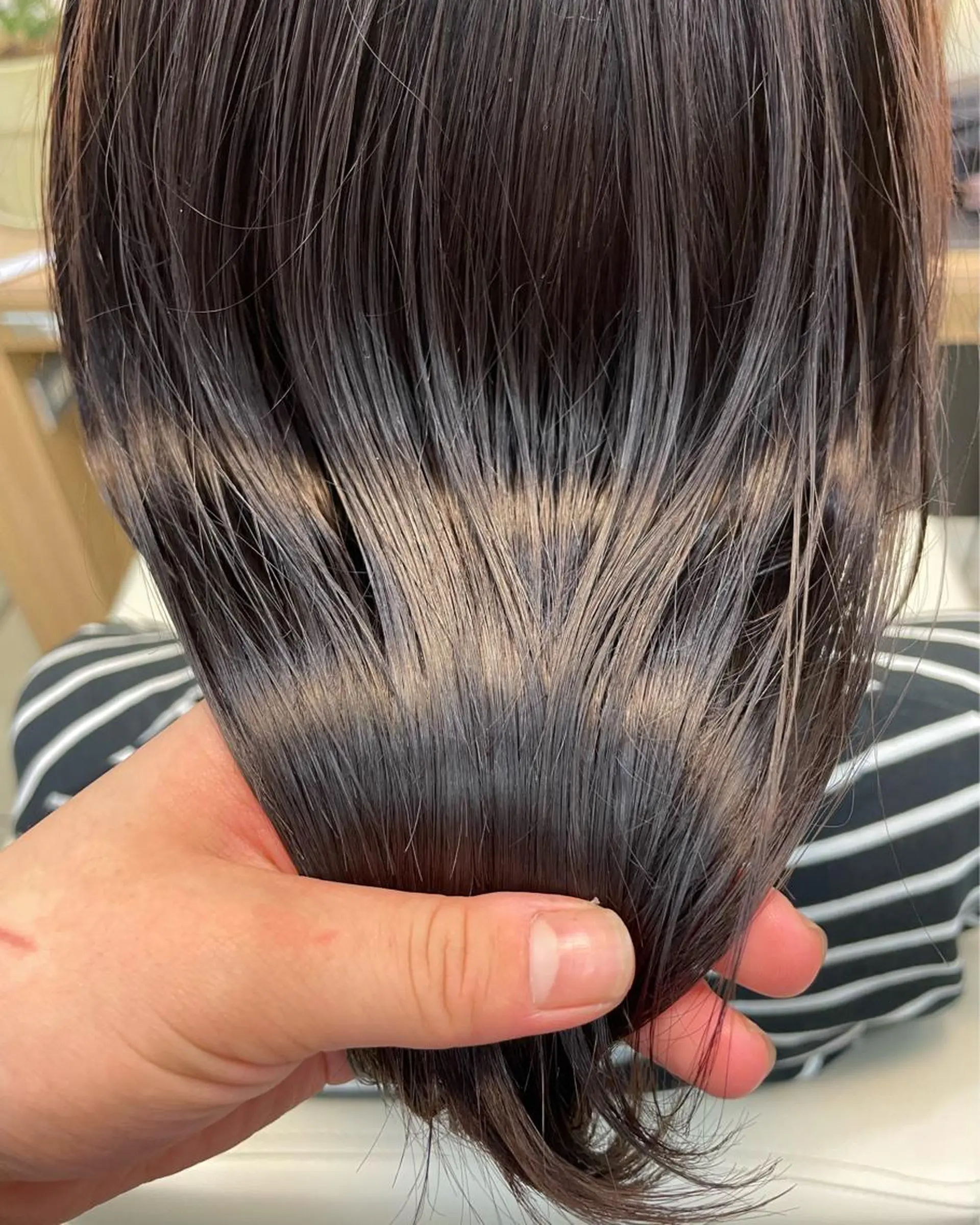 ミディアム ヘッドスパ パーマ/ボブ/ ヘルシーカラー/風花のヘアスタイル