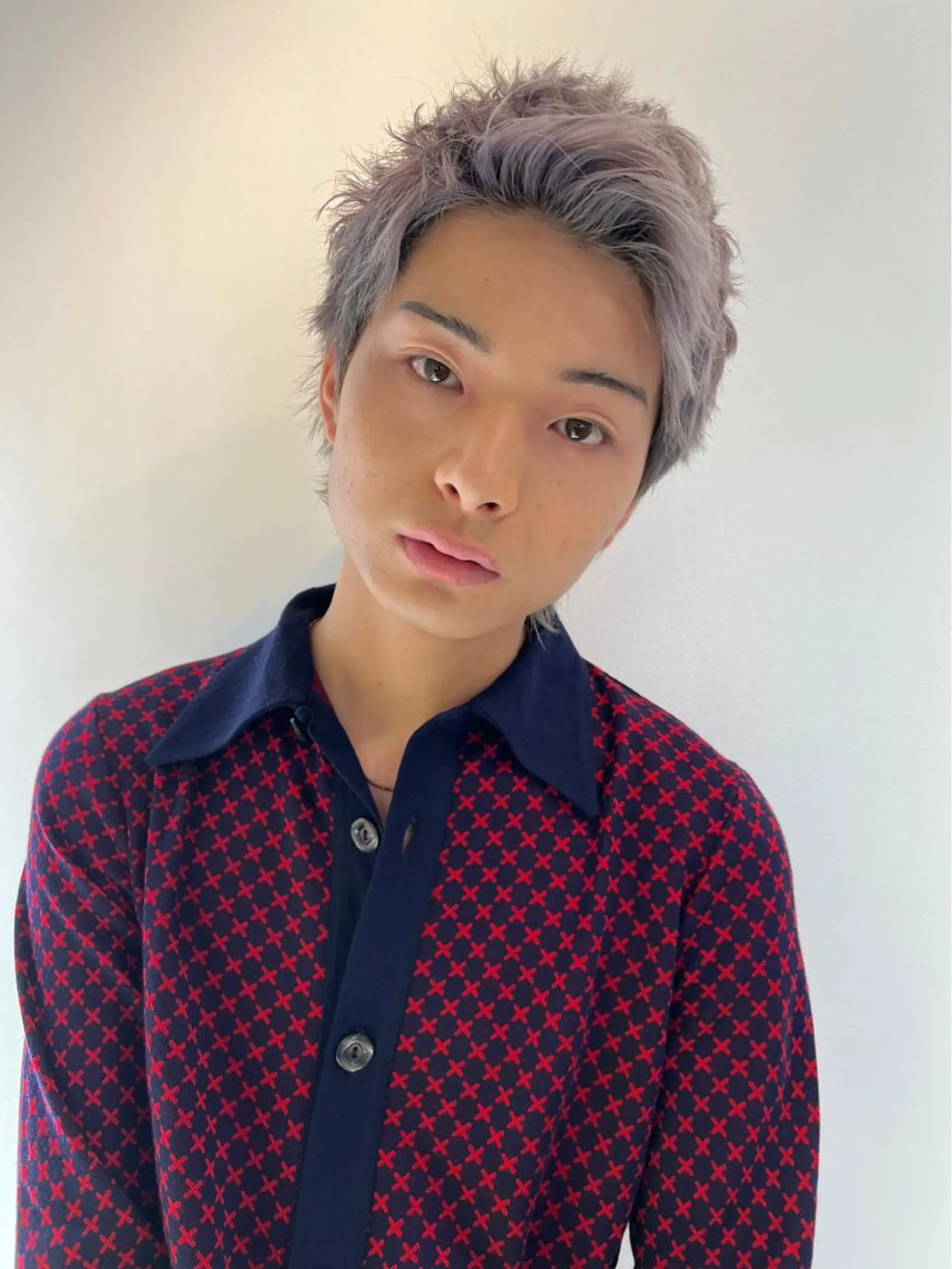 カラー メンズ カット ヘアカラー トリートメント 🌈ベージュ艶髪🌈 ボブ/ユウトのヘアスタイル
