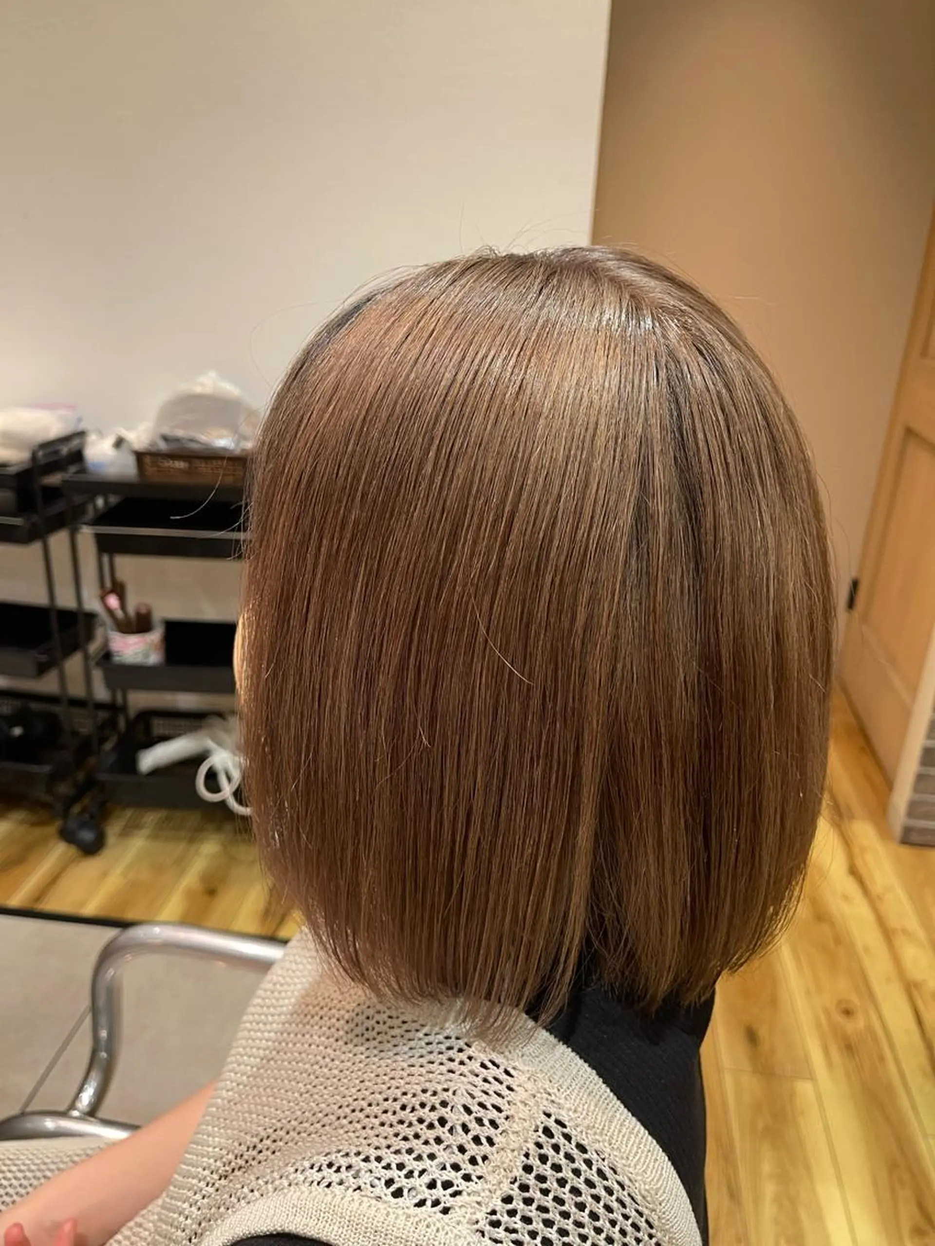 ミディアム ヘアカラー enn.bleach by t.a.g所属・碇山 楓己のヘアスタイル