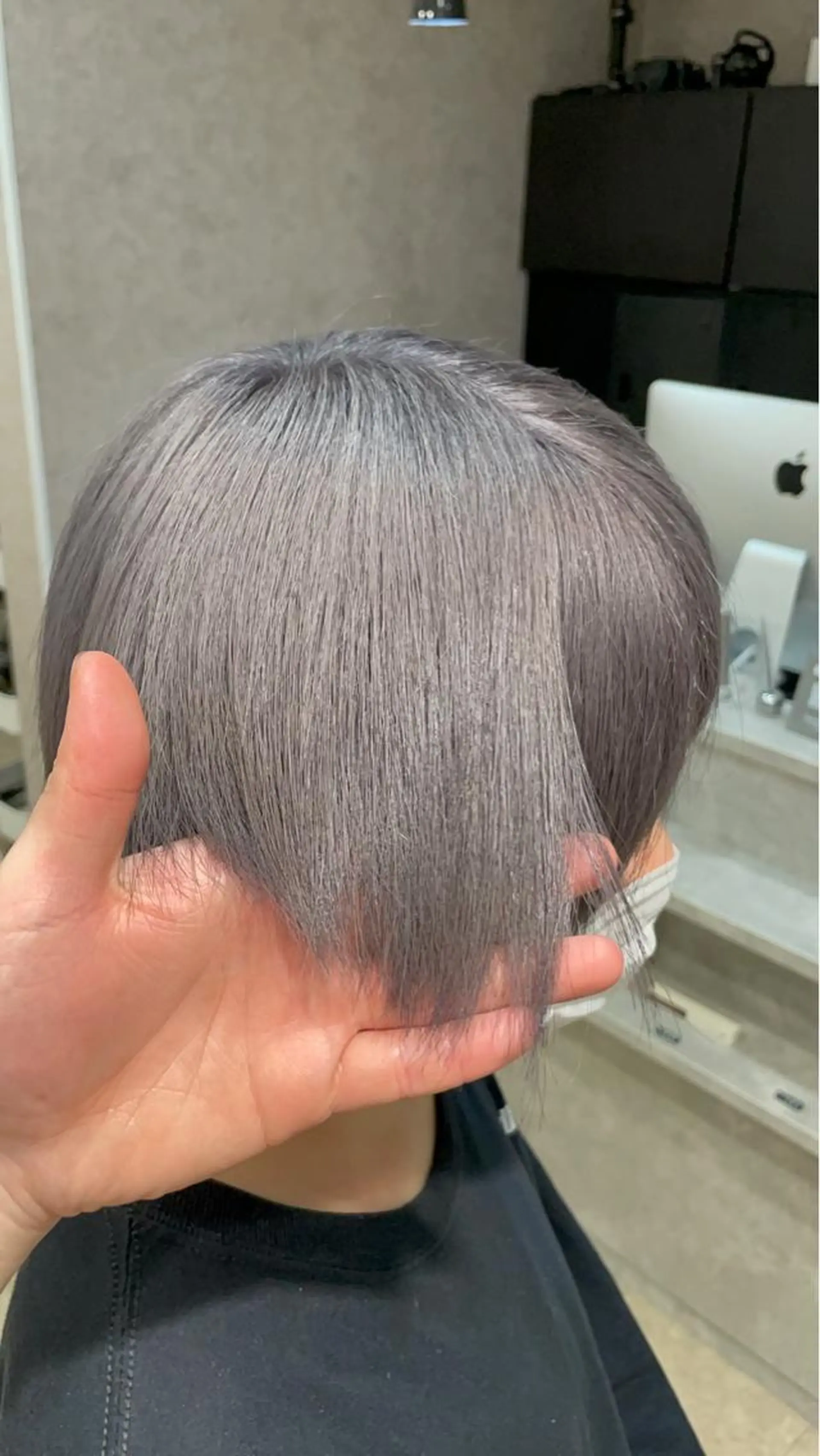 カラー シルバー ヘアカラー Taku ／ケアハイトーンのヘアスタイル