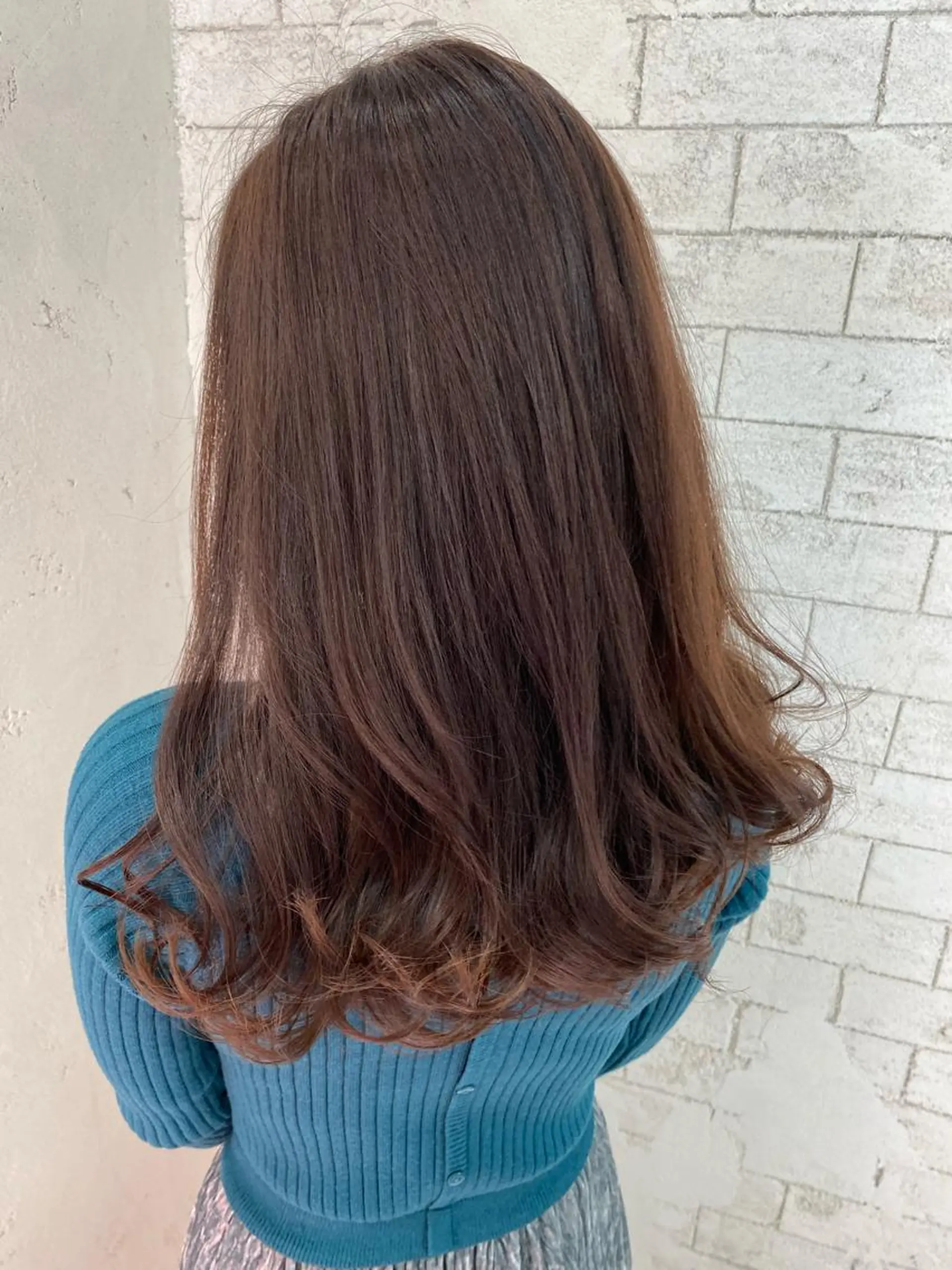 セミロング カラー カット ヘアカラー トリートメント Eleanor立川北口所属・🦋YUI🦋デザイ ンカラー/着付け🔥のヘアスタイル