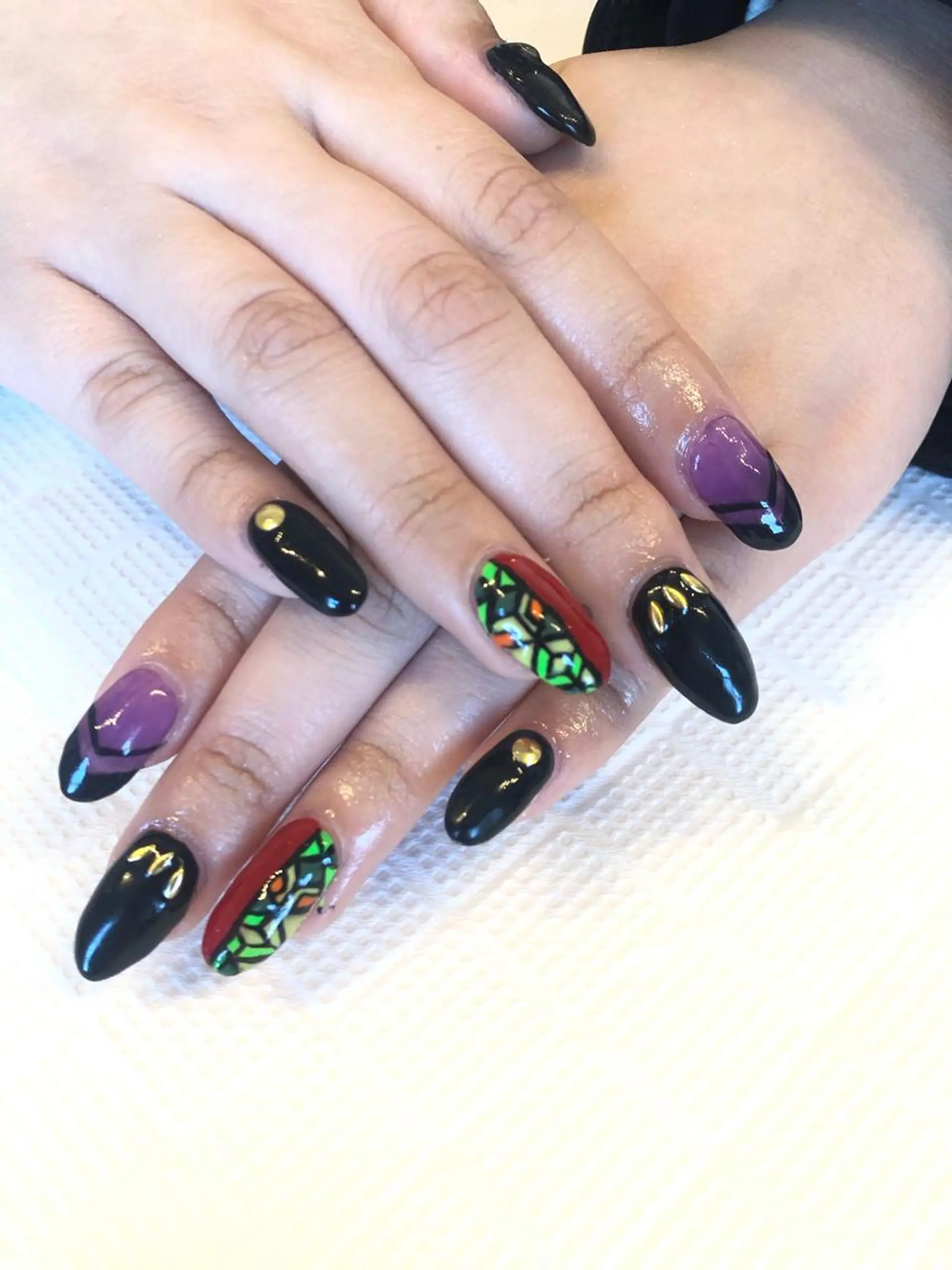 ネイル 成人式 eyelash＆nail オクタビアス所属・オクタ ビアスのマツエク・マツパデザイン