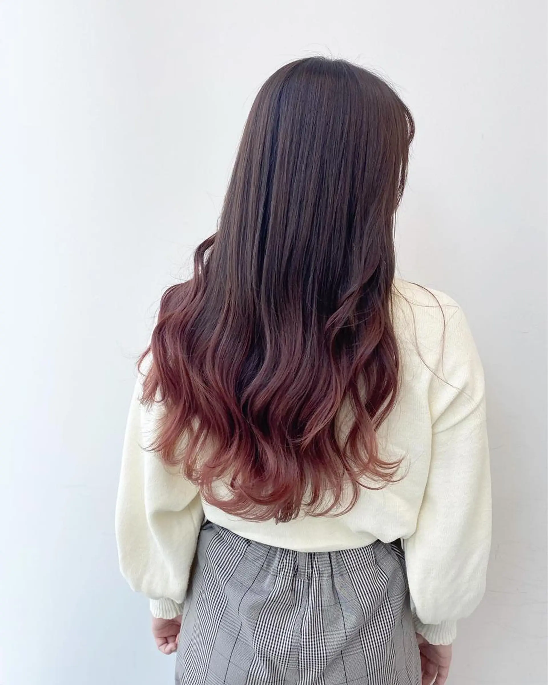 セミロング カラー パーマ ヘアアレンジ 【公式】amble luxe池袋東口💛のヘアスタイル