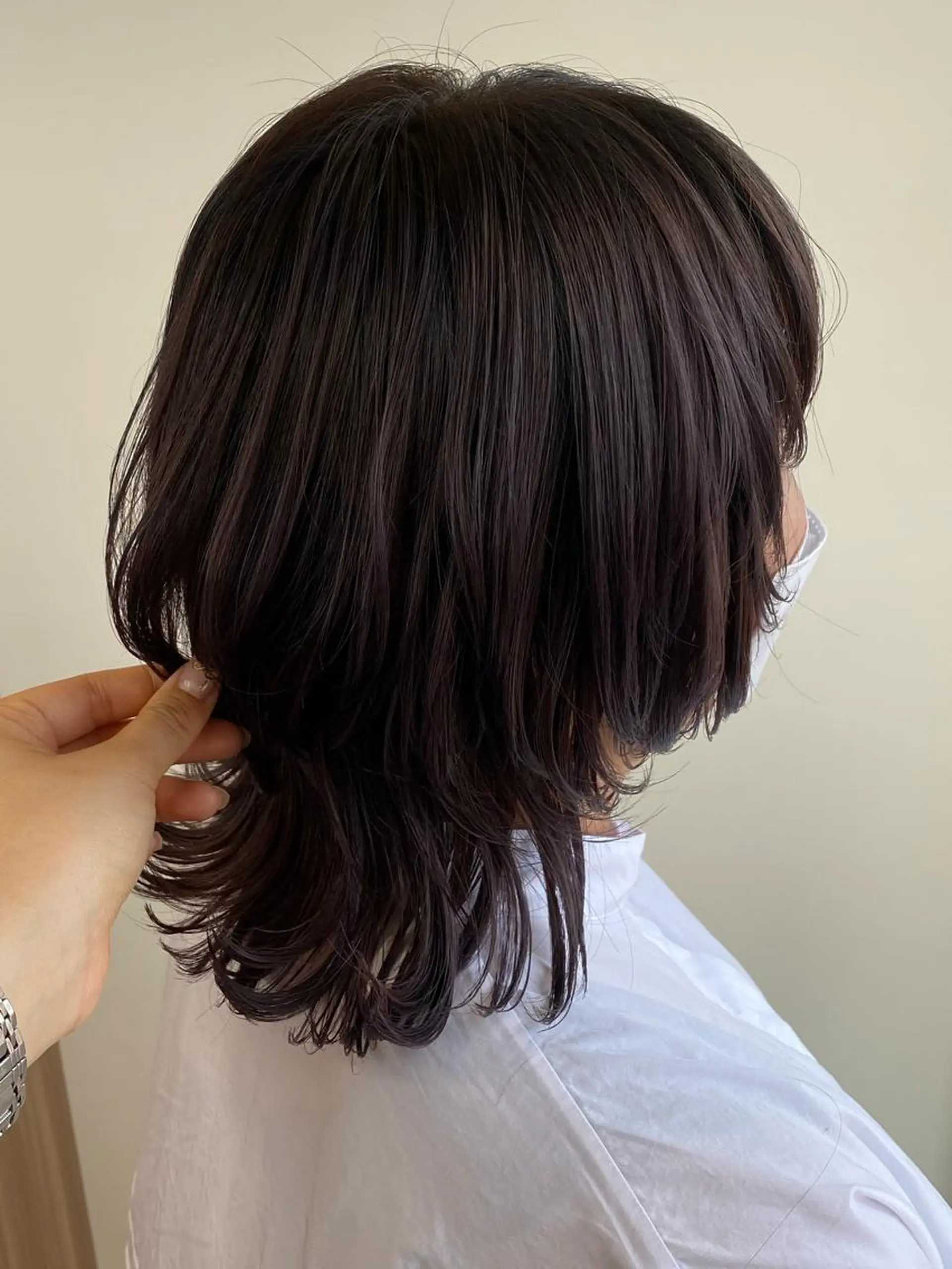 ミディアム カット ✴︎ヒラガカナ✴︎ ECLAT HAIRのヘアスタイル