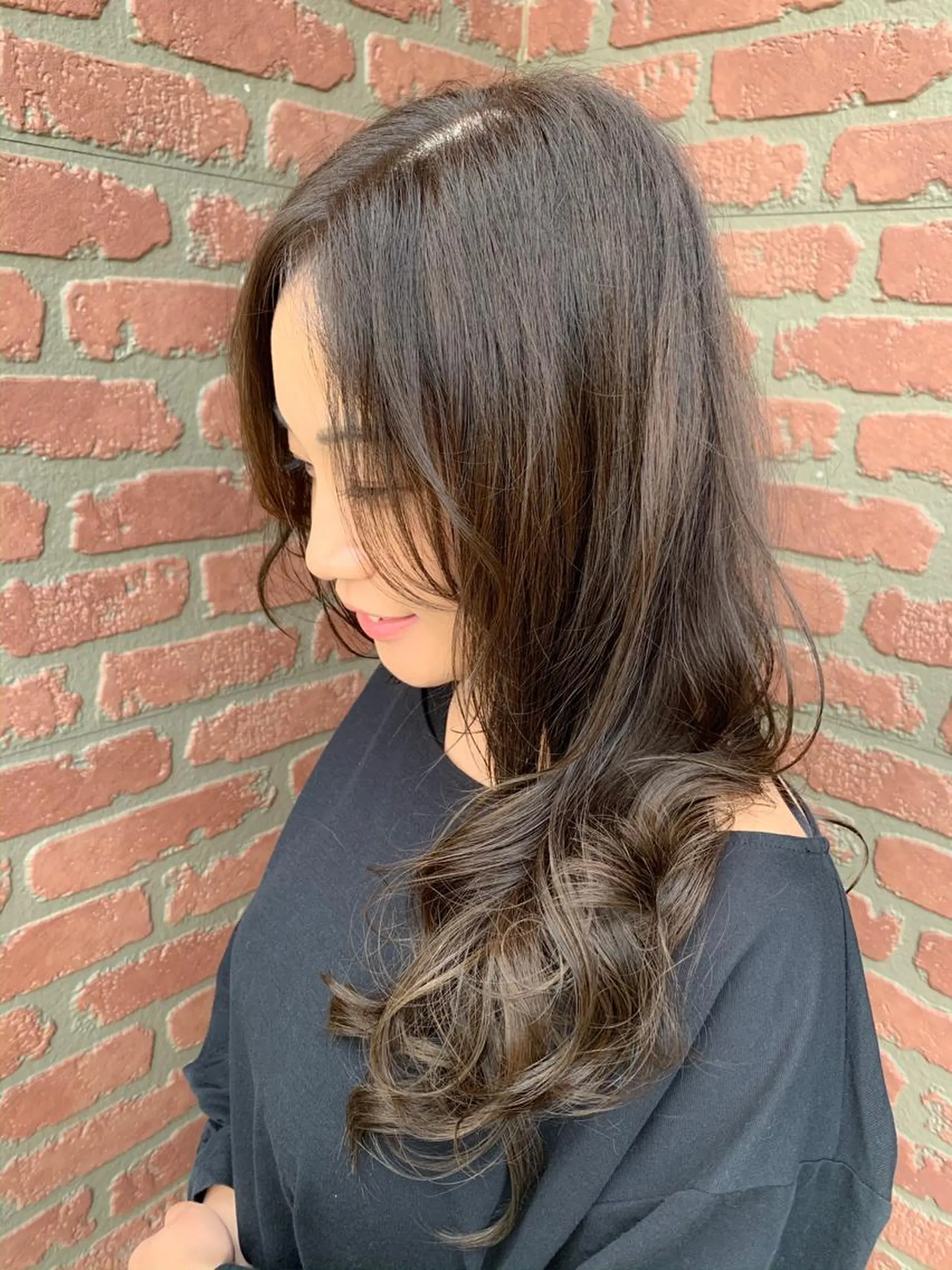 ロング 縮毛矯正/髪質改善 飯田公祐のヘアスタイル