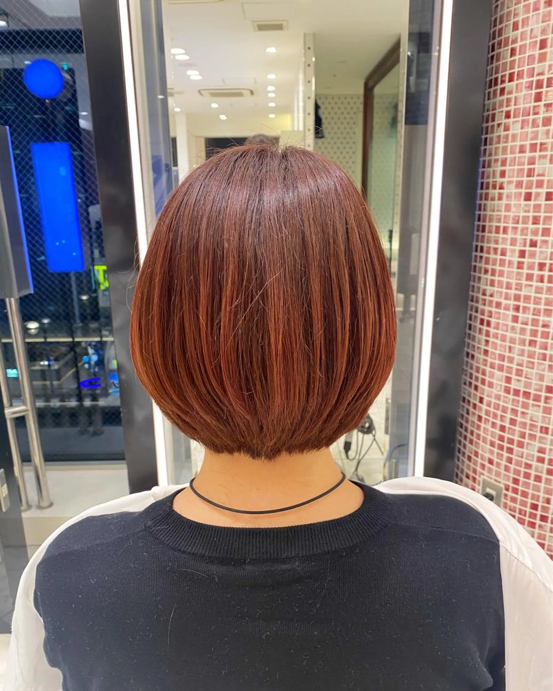 ショート ショートボブ ボブ ショートヘア ヘアカラー ❤️パーマ美容師✂︎ 井口美緒のヘアスタイル