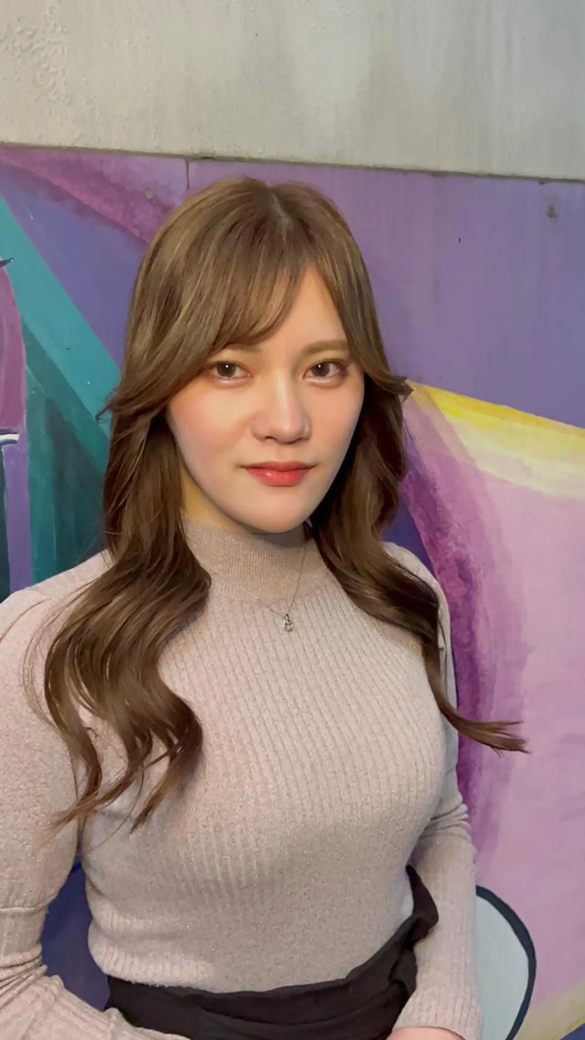 ロング ヨシンモリ カット ヘアカラー 🫧髪質改善•艶カラ ー特化🫧谷奥甲太のヘアスタイル