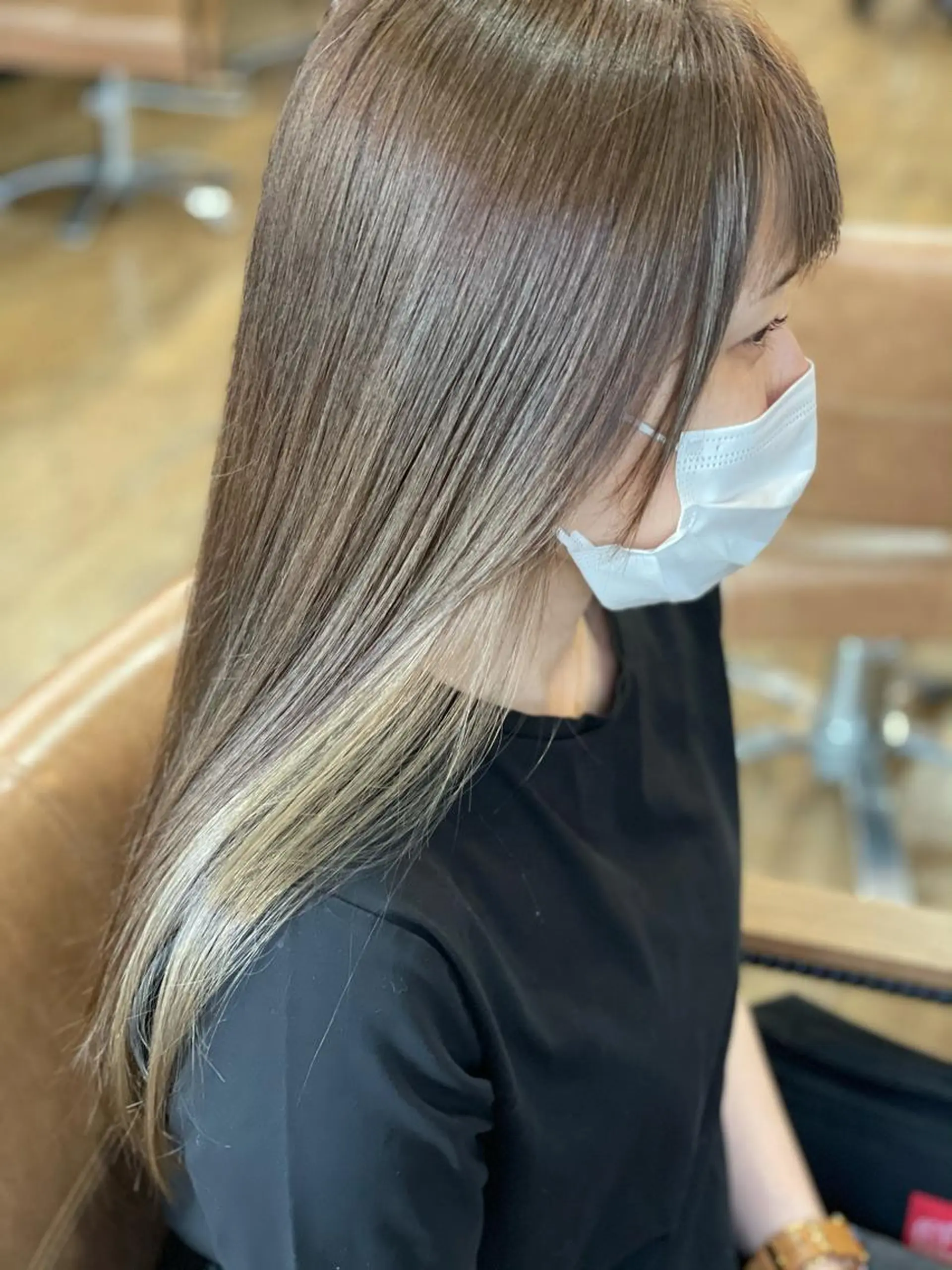 ロング ヘアカラー トリートメント SHIAN八王子 🇫🇷山本実穂のヘアスタイル