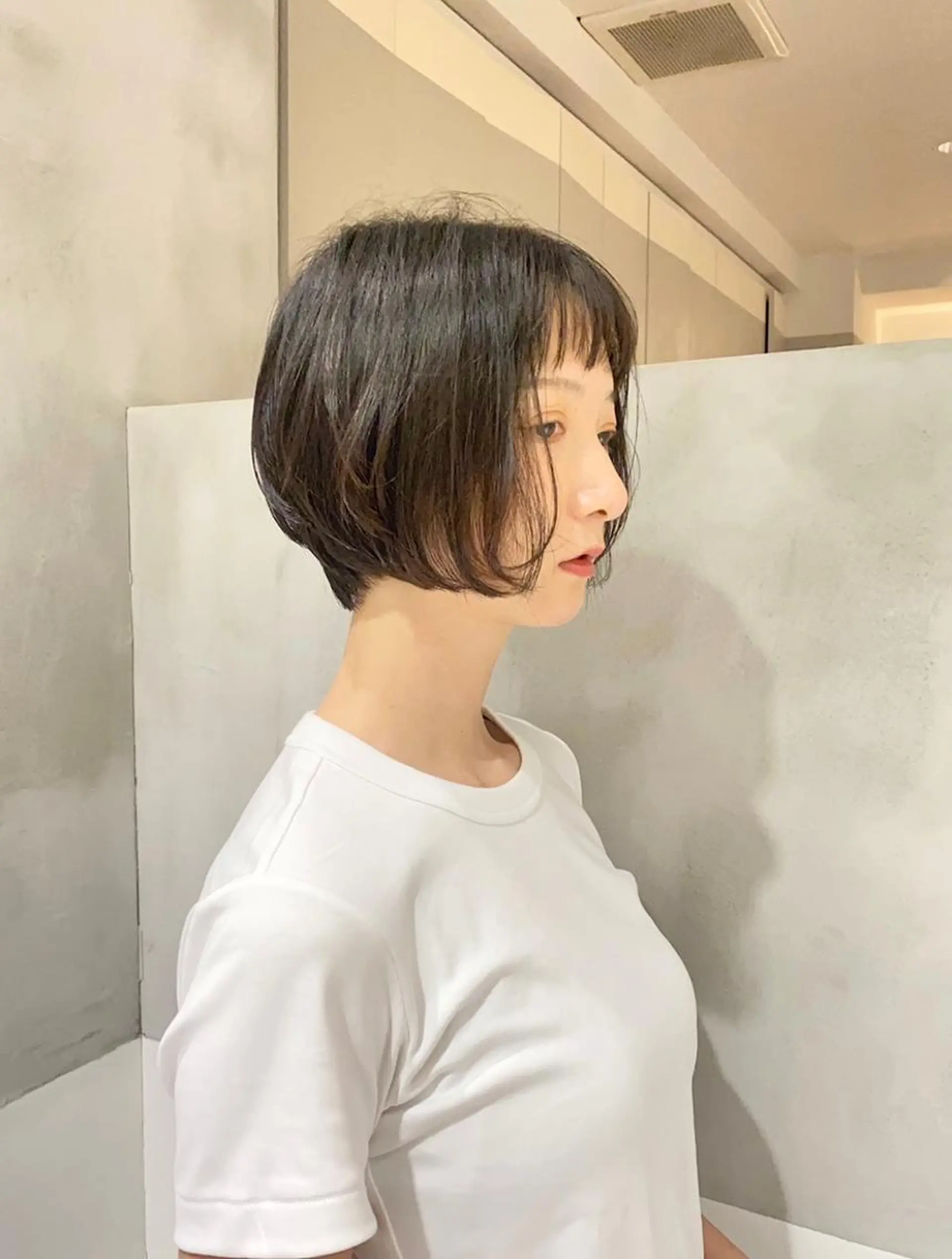 ショート 韓国レイヤーカット 🇰🇷mireiのヘアスタイル