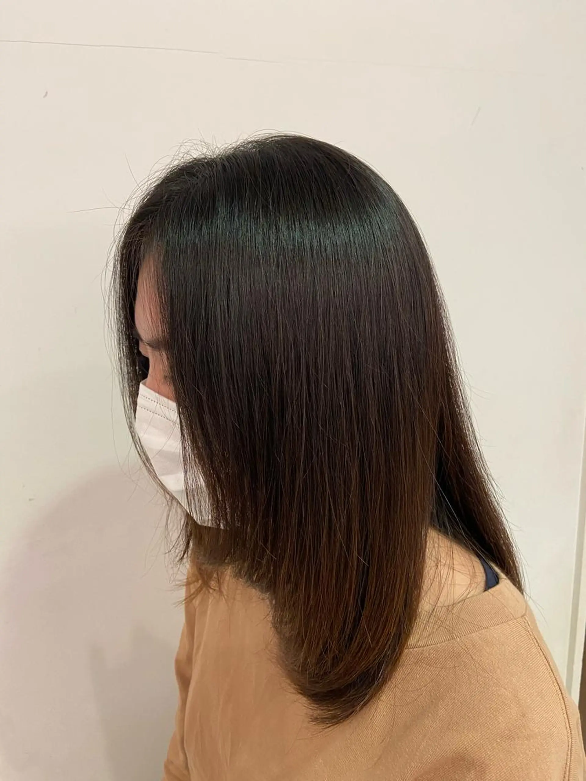 セミロング レイヤーカット 小顔カット カット ヘアカラー トリートメント Hair  salon Orchid所属・✨透明感カラー✨小形 大美✨のヘアスタイル