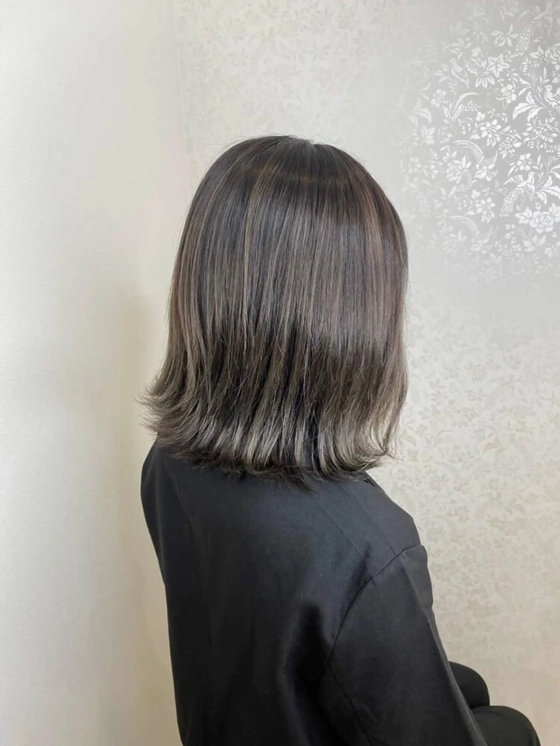 ミディアム カラー ハイライトカラー ハイライト 阪本祥樹/ハイライト /バレイヤージュのヘアスタイル