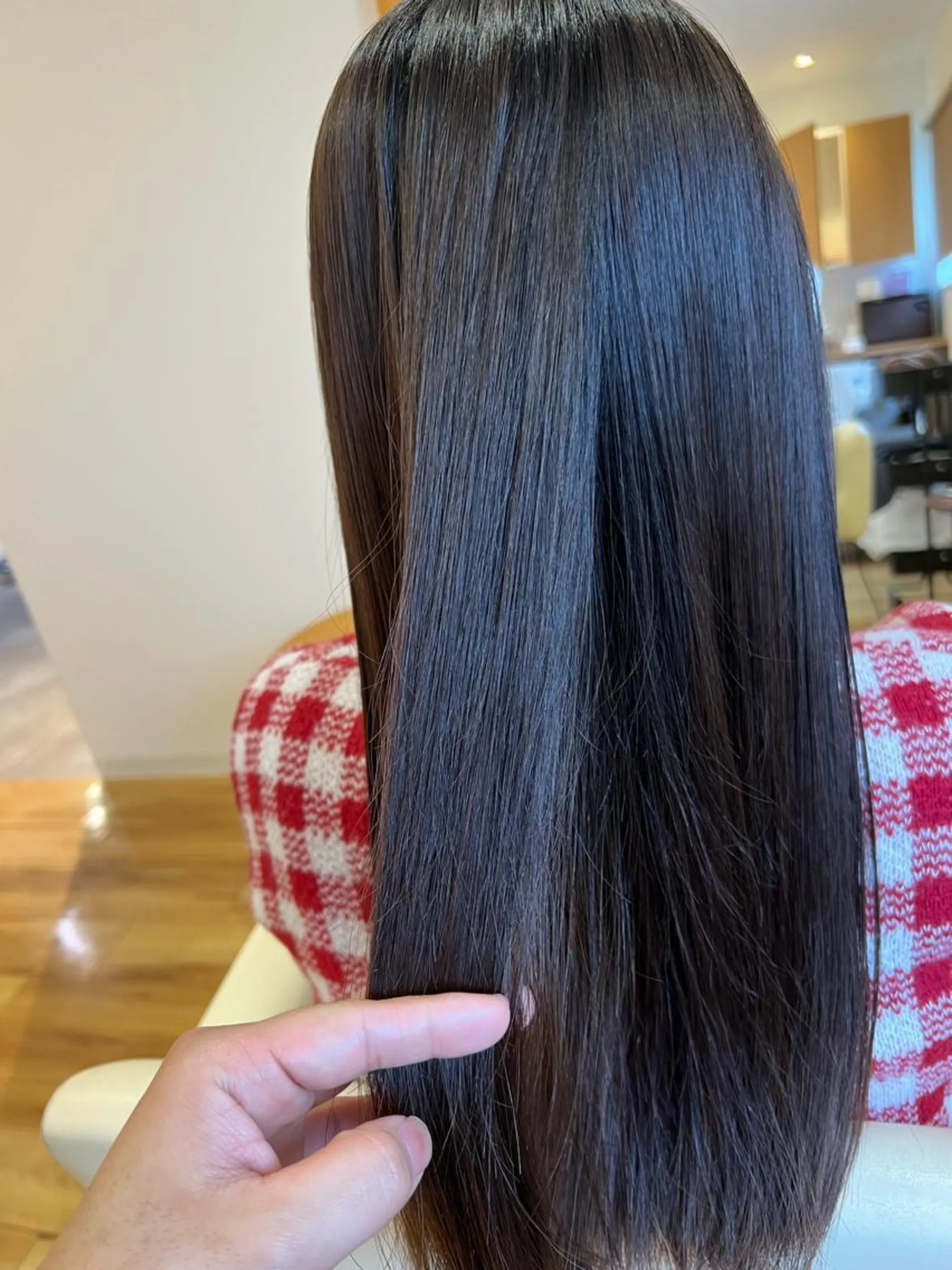 ロング 縮毛矯正 北九州美容室 🇰🇷mahiroのヘアスタイル