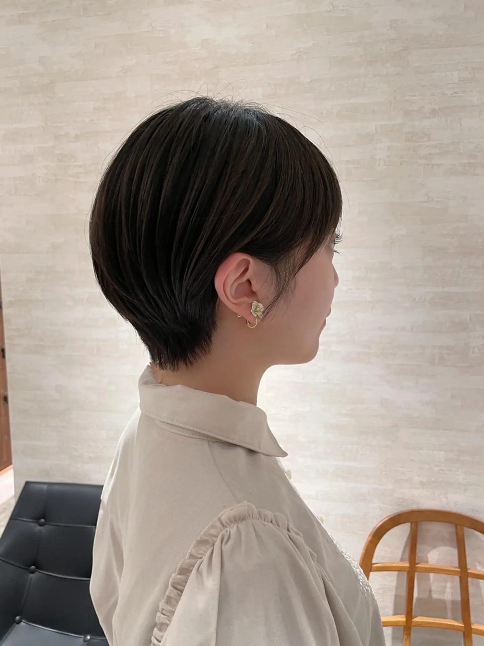 ショート 丸みショート ショートヘア 高橋 涼香のヘアスタイル