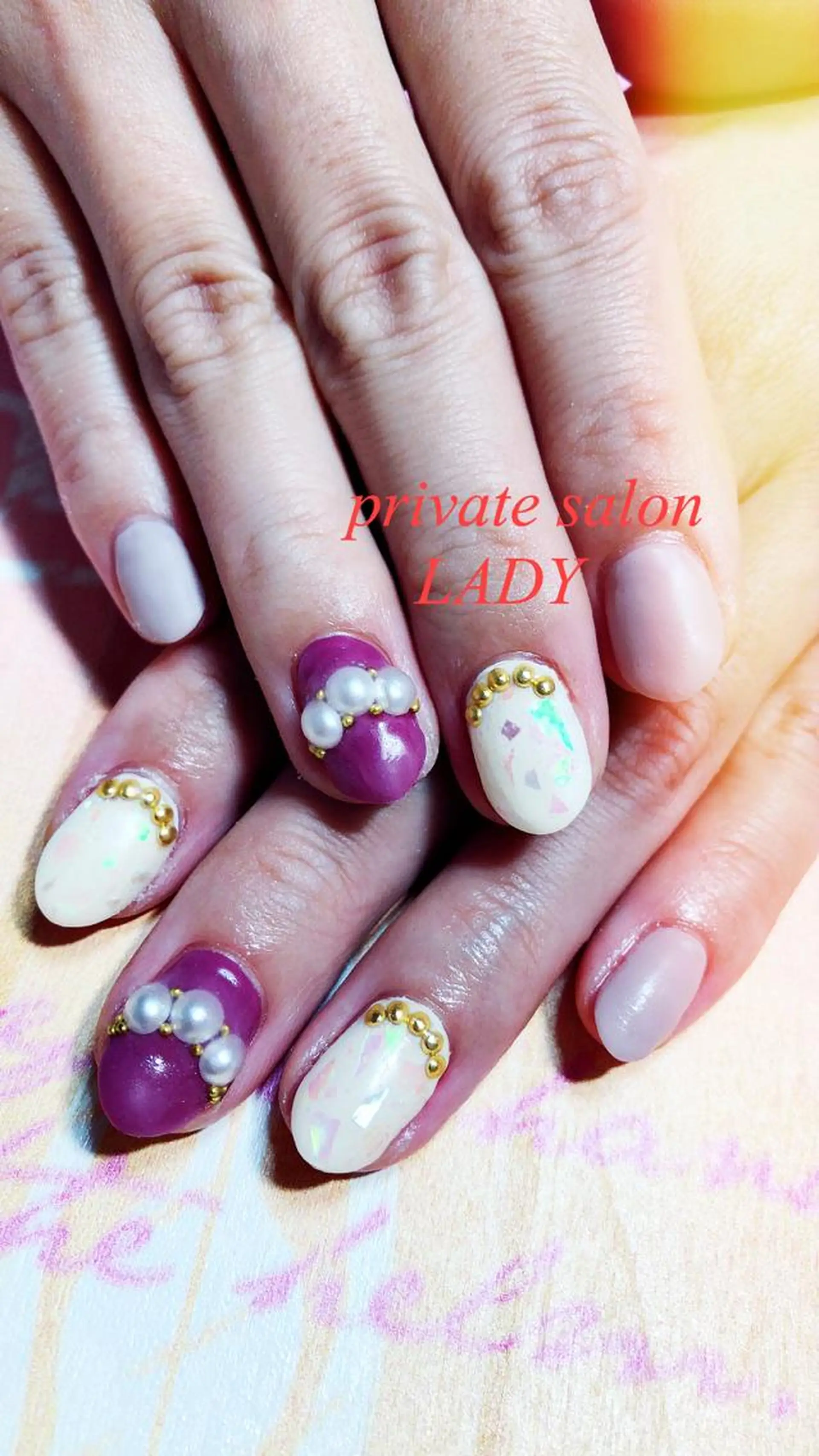 ネイル 桜田 麻菜のネイルデザイン