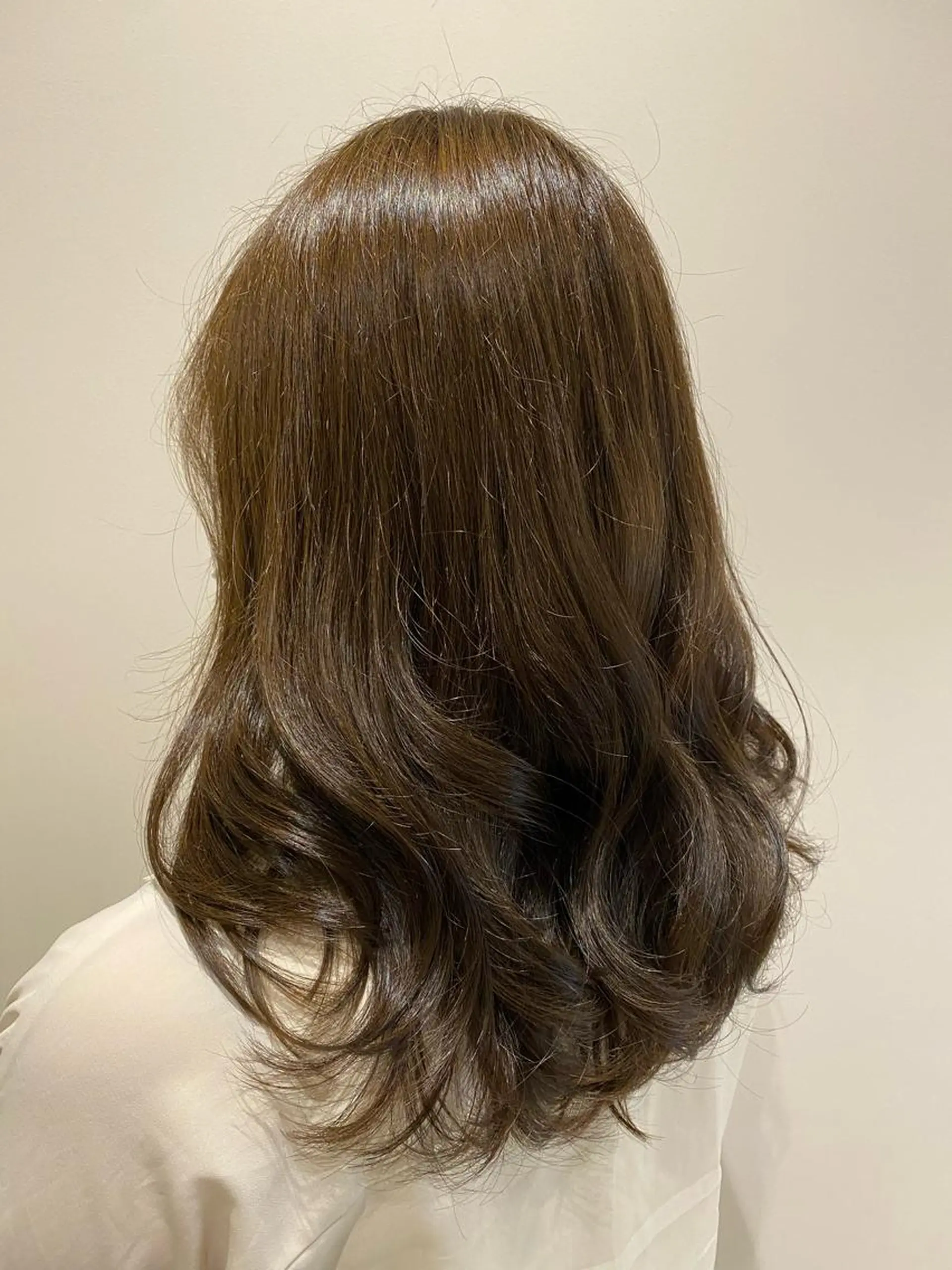 セミロング カラー アッシュ ベージュカラー カット ヘアカラー 艶髪🌿美髪 大塚礼乃【西荻窪】のヘアスタイル